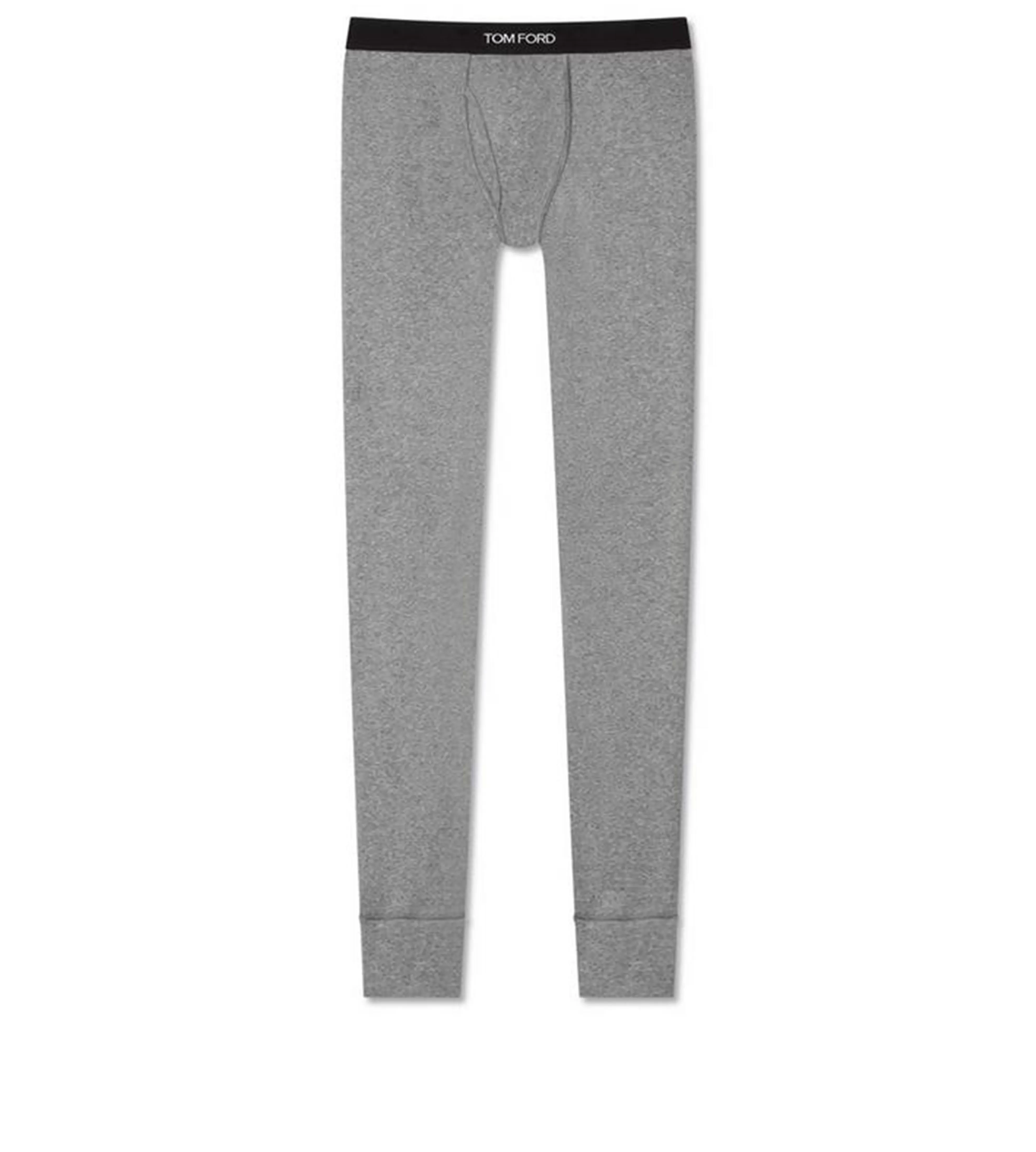 TOM FORD COTTON LONG JOHNS GREY^MEN PAJAMA PANTS & LONG JOHNS