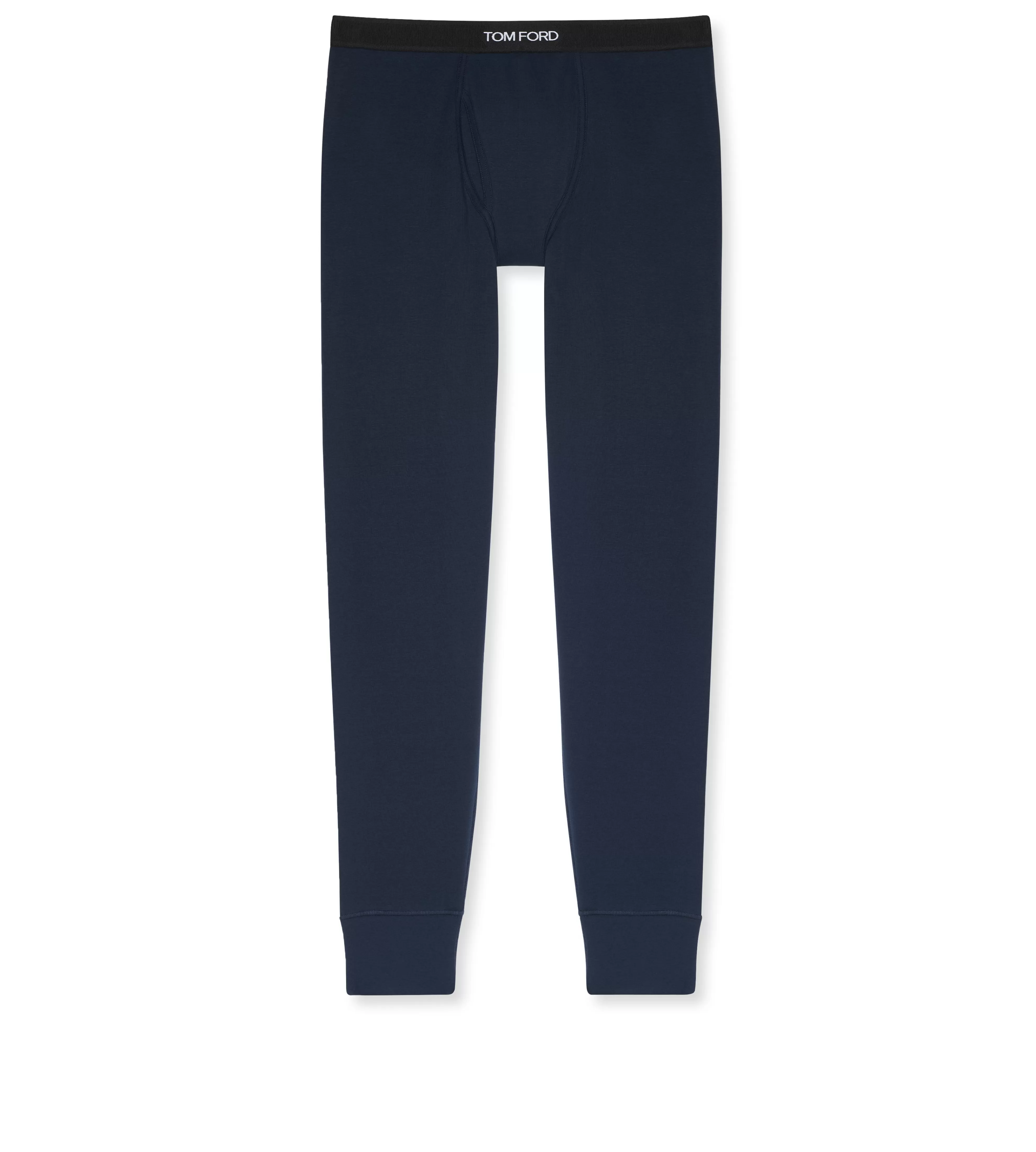 TOM FORD COTTON LONG JOHNS NAVY^MEN PAJAMA PANTS & LONG JOHNS