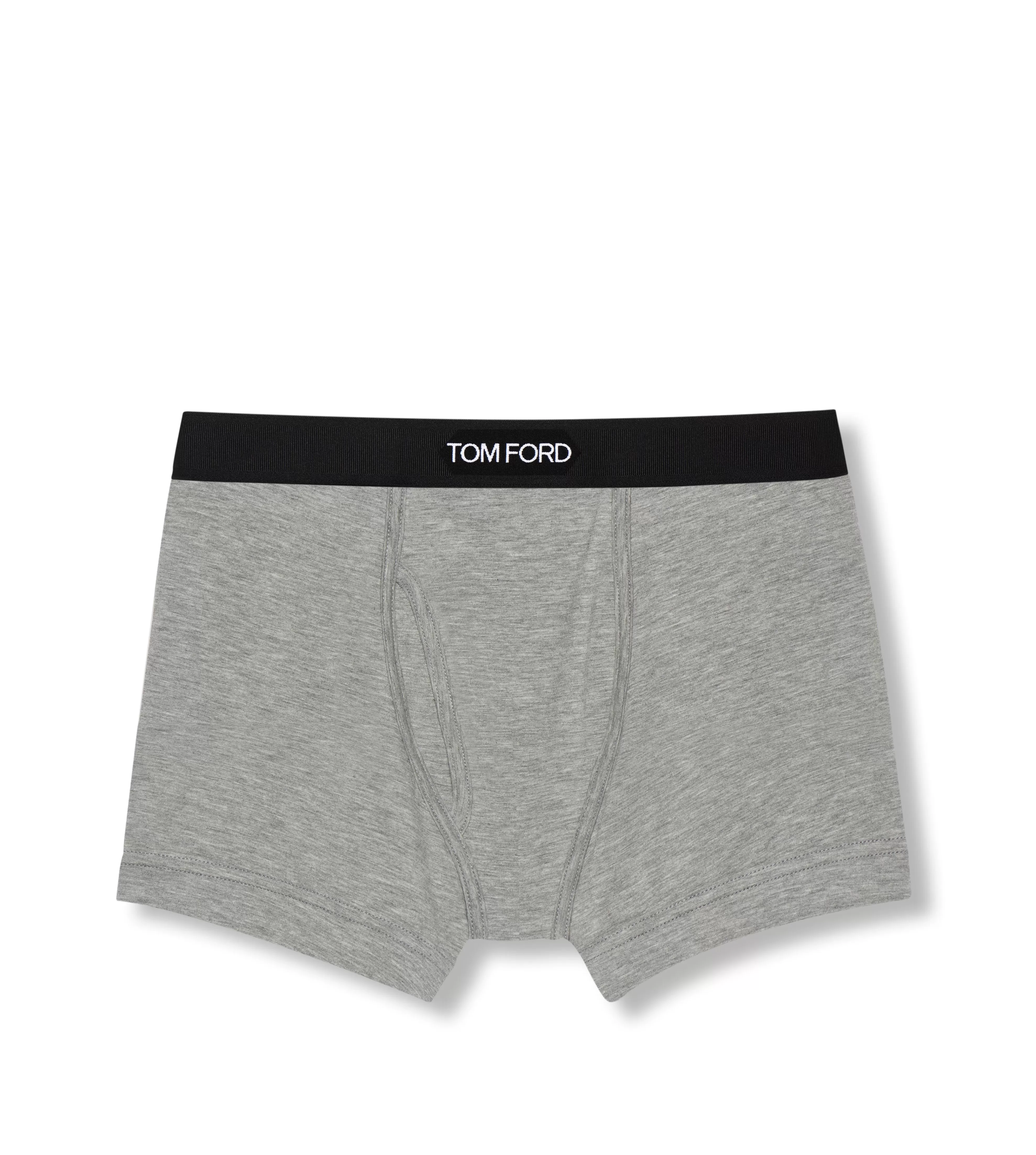 TOM FORD COTTON MODAL BOXER BRIEFS GREY^MEN BOXER BRIEFS