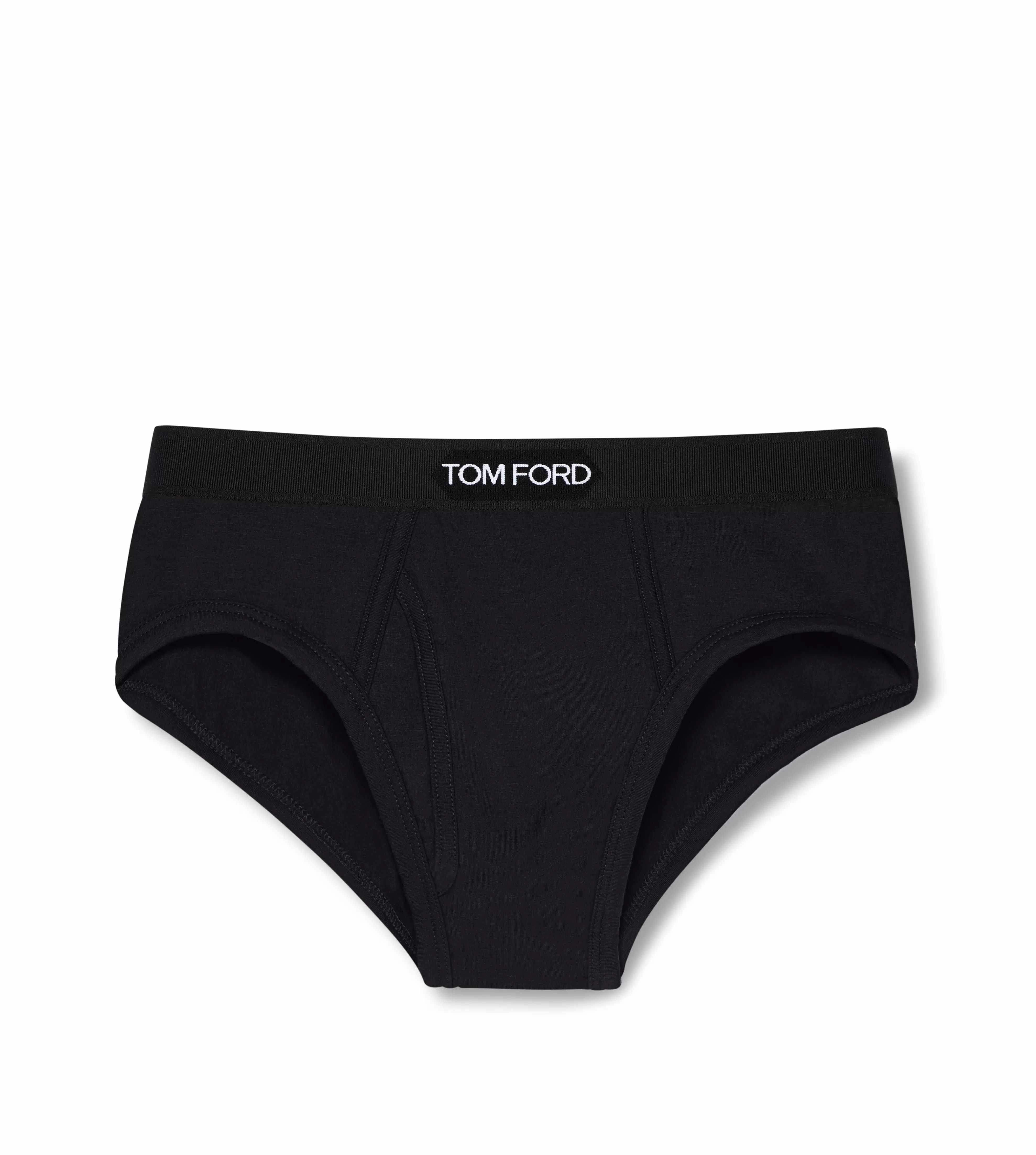 TOM FORD COTTON MODAL BRIEFS BLACK^MEN BRIEFS