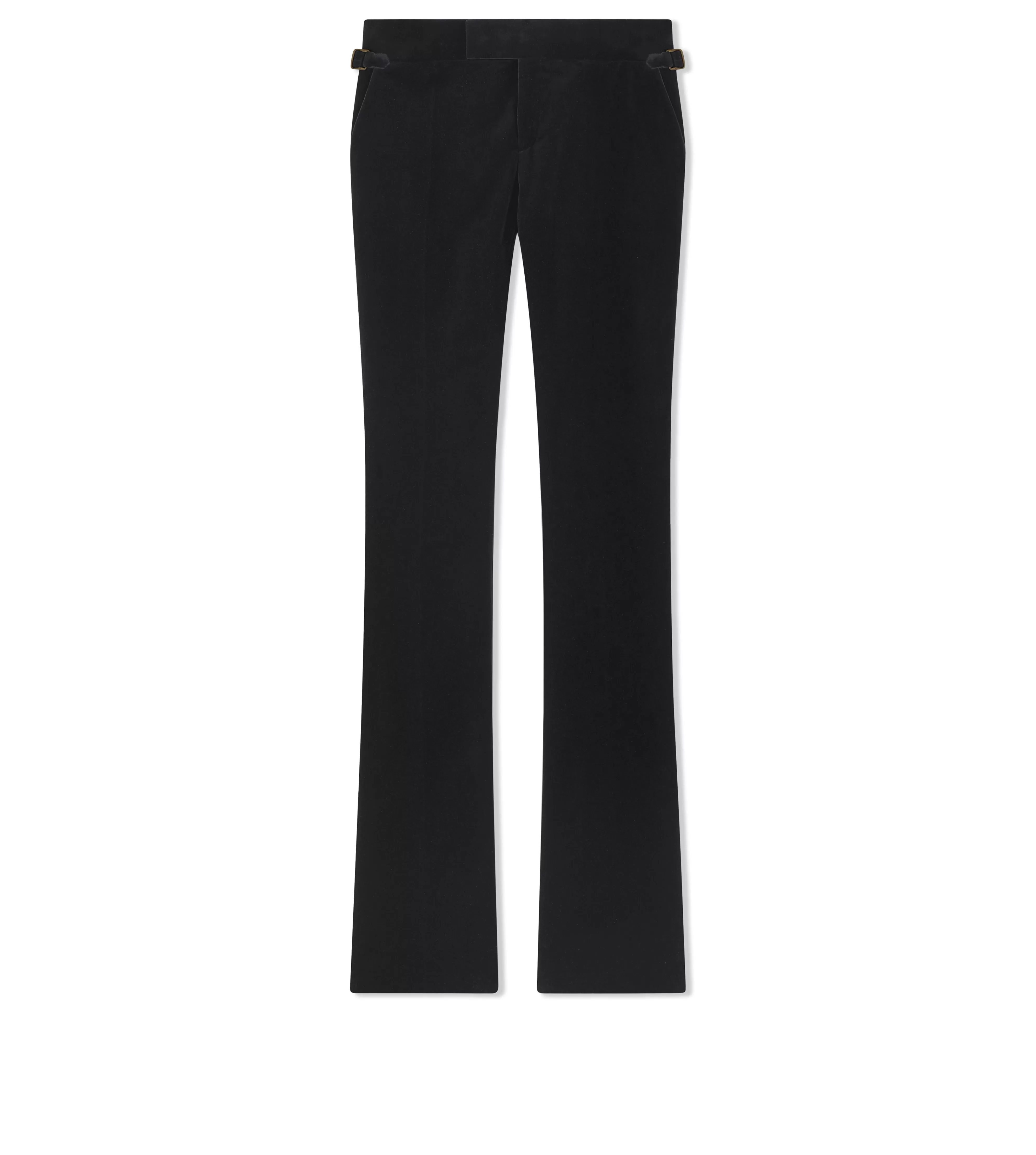 TOM FORD COTTON VELVET FLARE PANTS BLACK^WOMEN Pants & Shorts