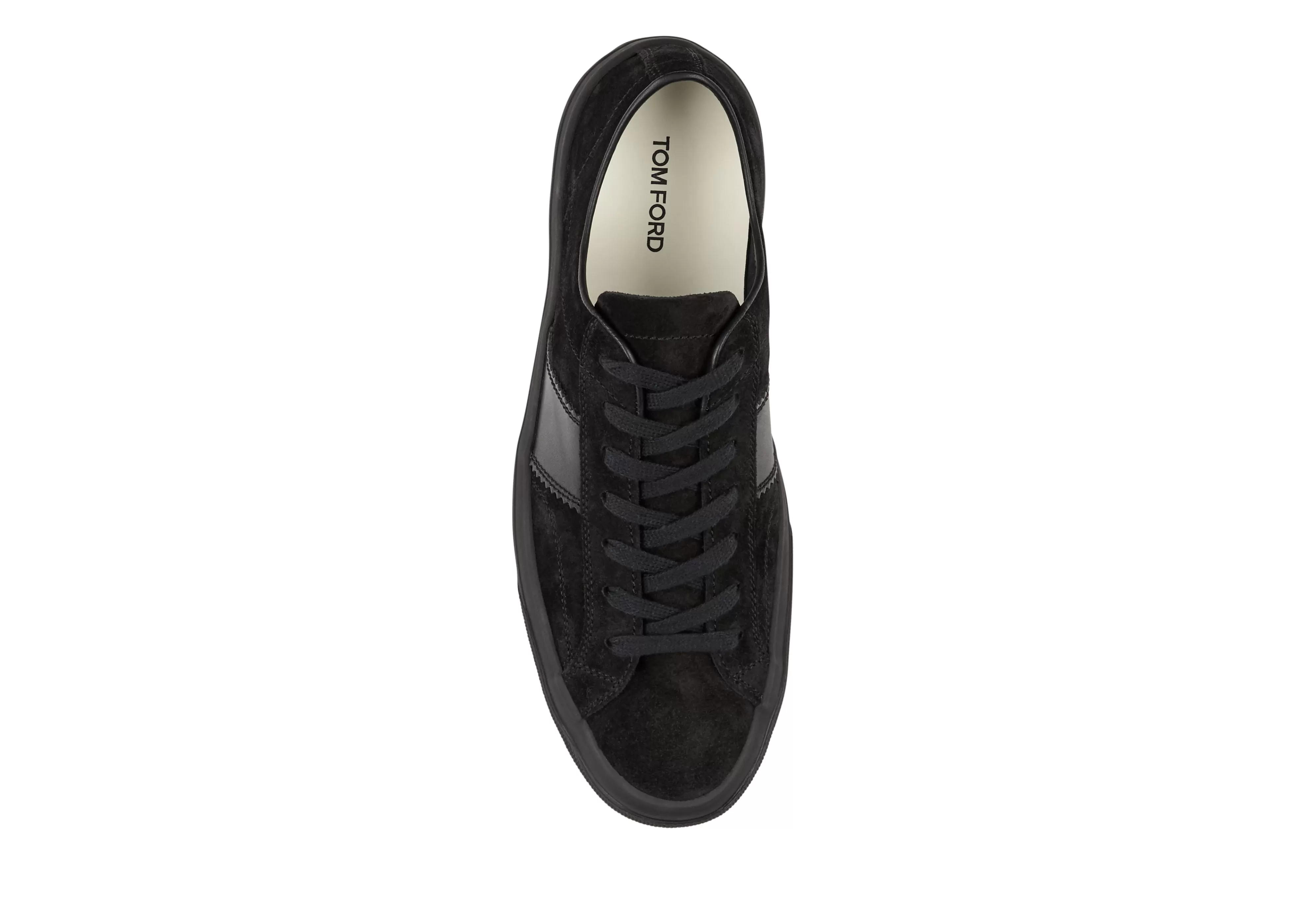 TOM FORD CROSTA SUEDE CAMBRIDGE SNEAKERS BLACK^MEN Sneakers