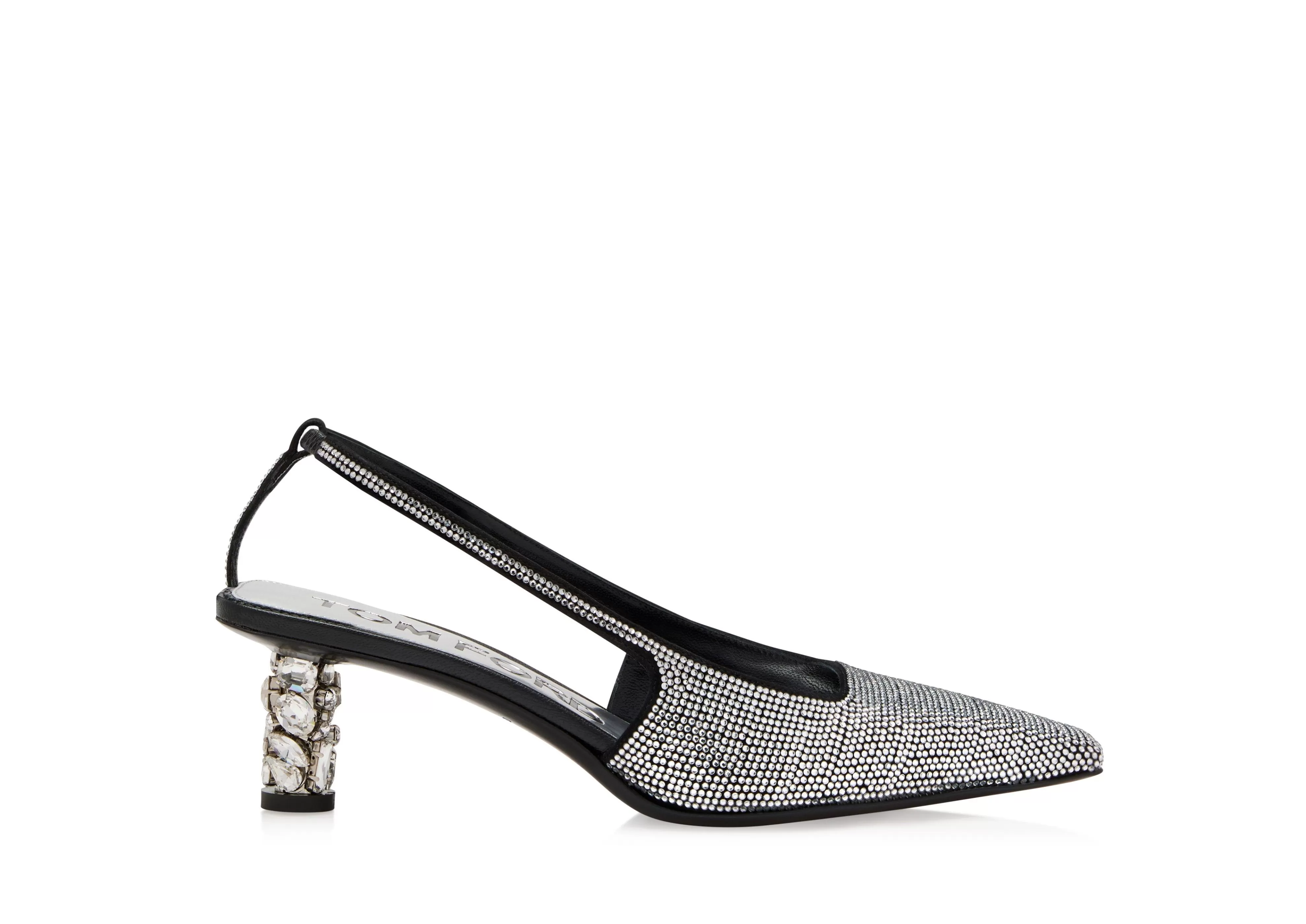 TOM FORD STONE BEJEWELLED SLINGBACK CRYSTAL^WOMEN Pumps