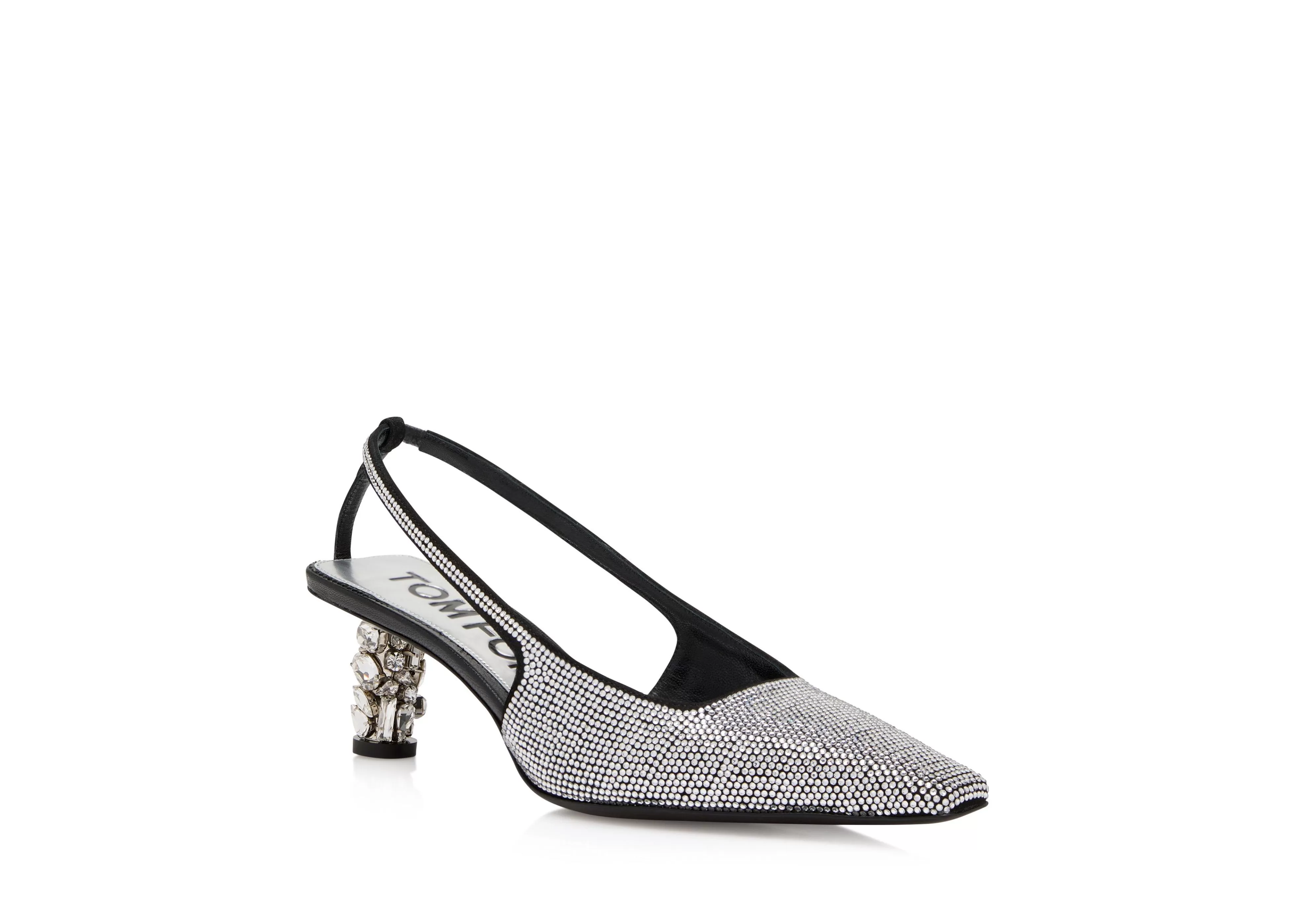 TOM FORD STONE BEJEWELLED SLINGBACK CRYSTAL^WOMEN Pumps