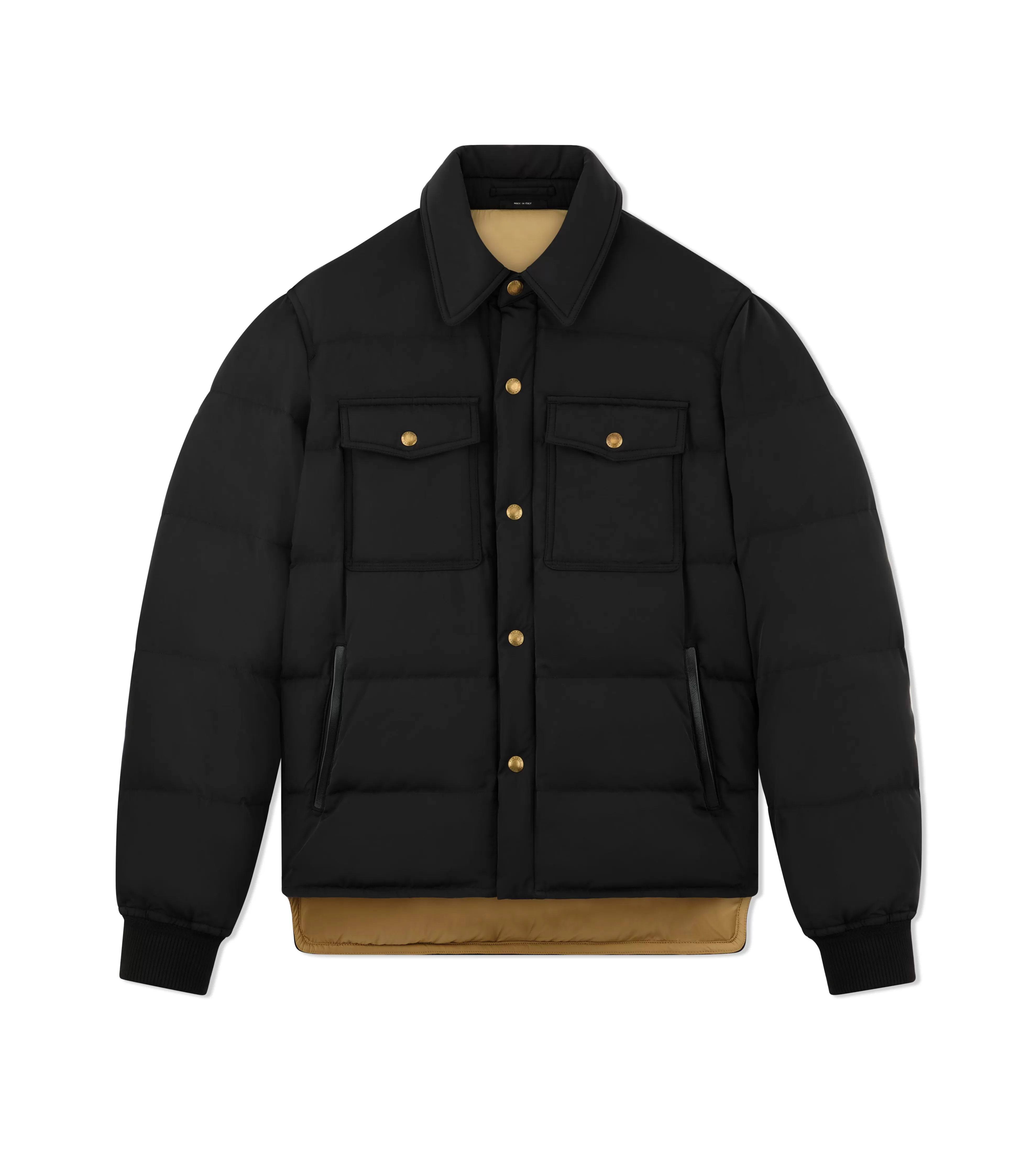 TOM FORD DOWN OUTERSHIRT BLACK^MEN Outerwear