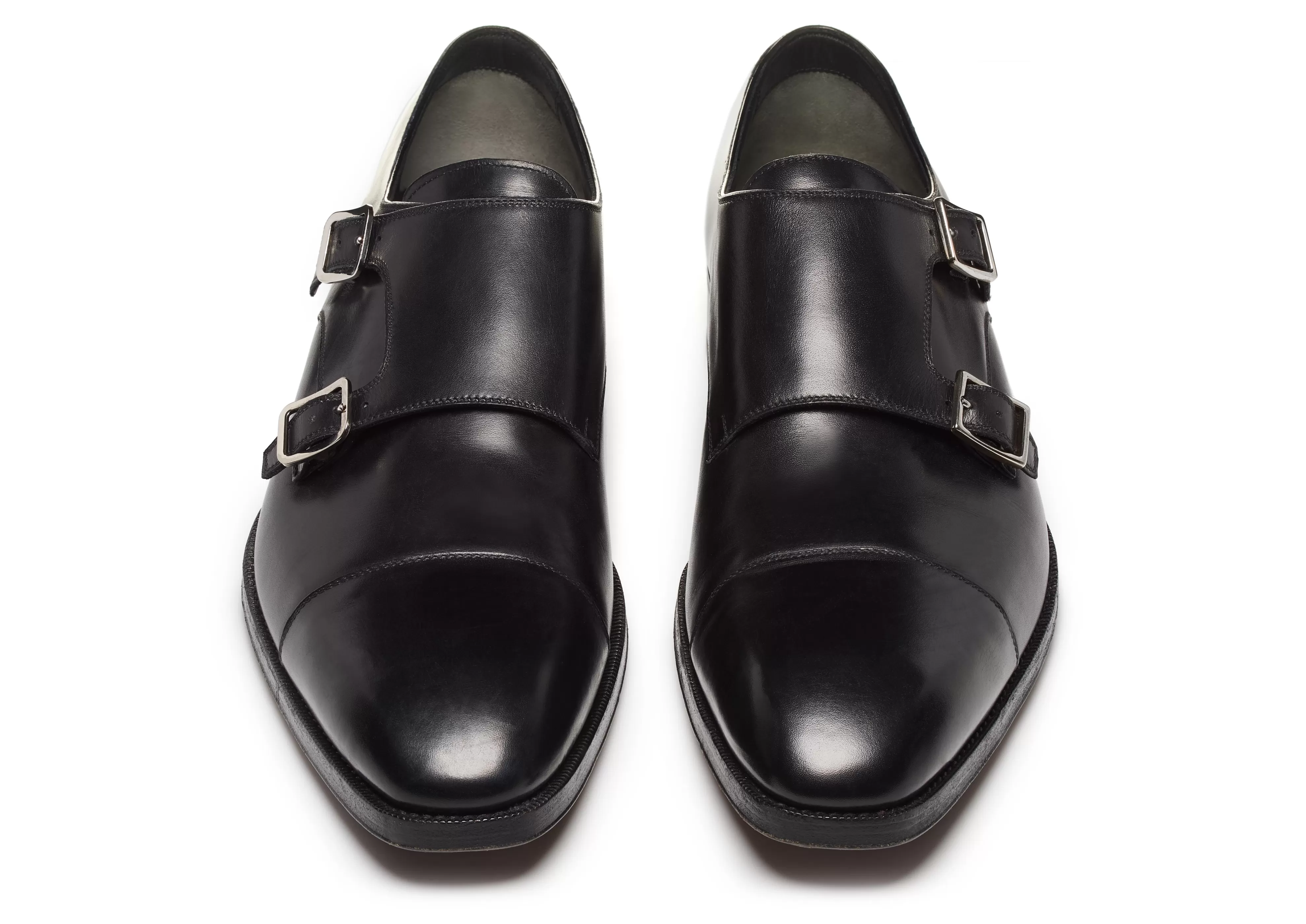 TOM FORD ELKAN DOUBLE MONK STRAPS BLACK^MEN Monk Straps