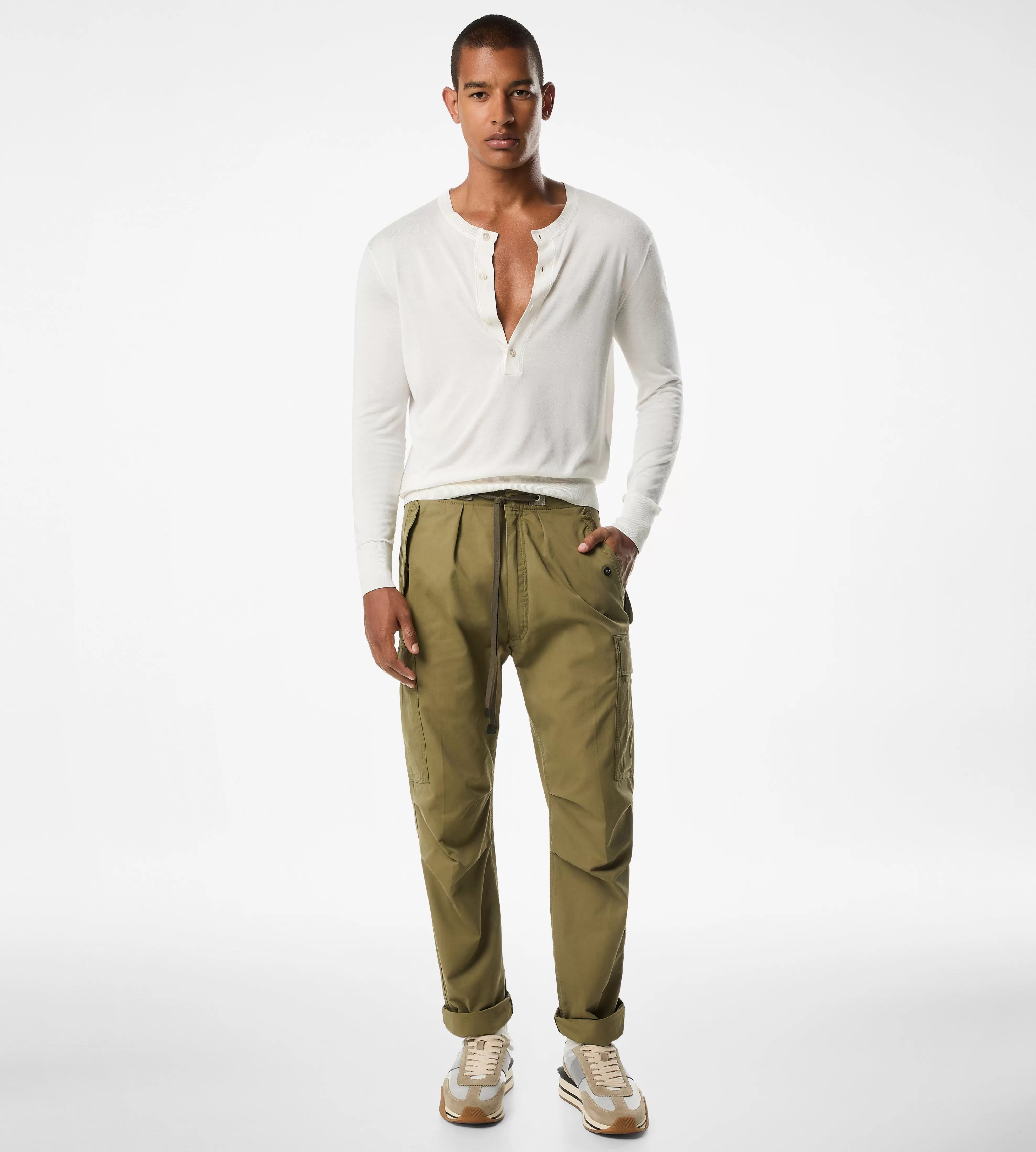 TOM FORD ENZYME TWILL CARGO SPORT PANT ^MEN | MEN Pants & Shorts | JETSETTER EDIT