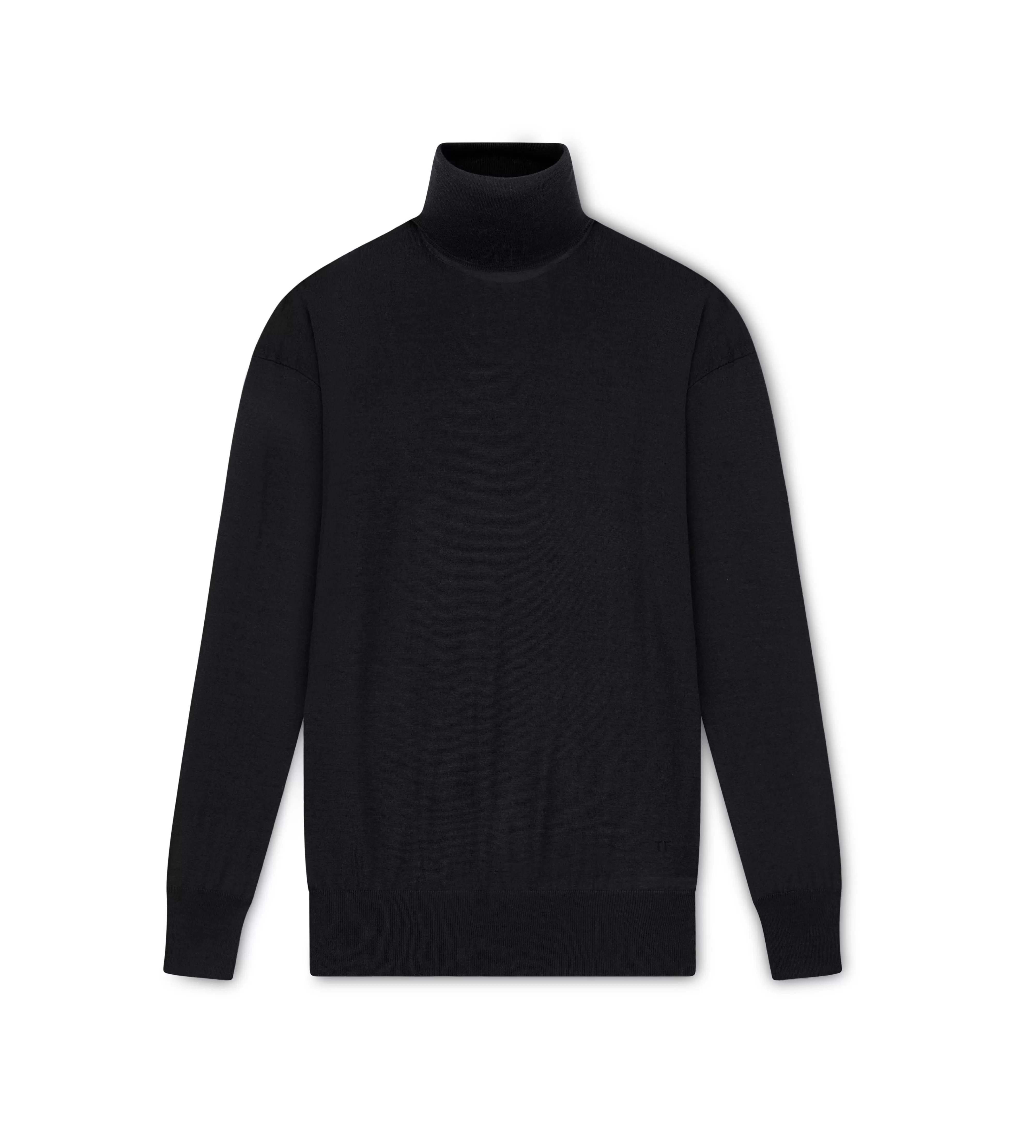 TOM FORD FINE CASHMERE SILK TURTLENECK BLACK^WOMEN Knitwear