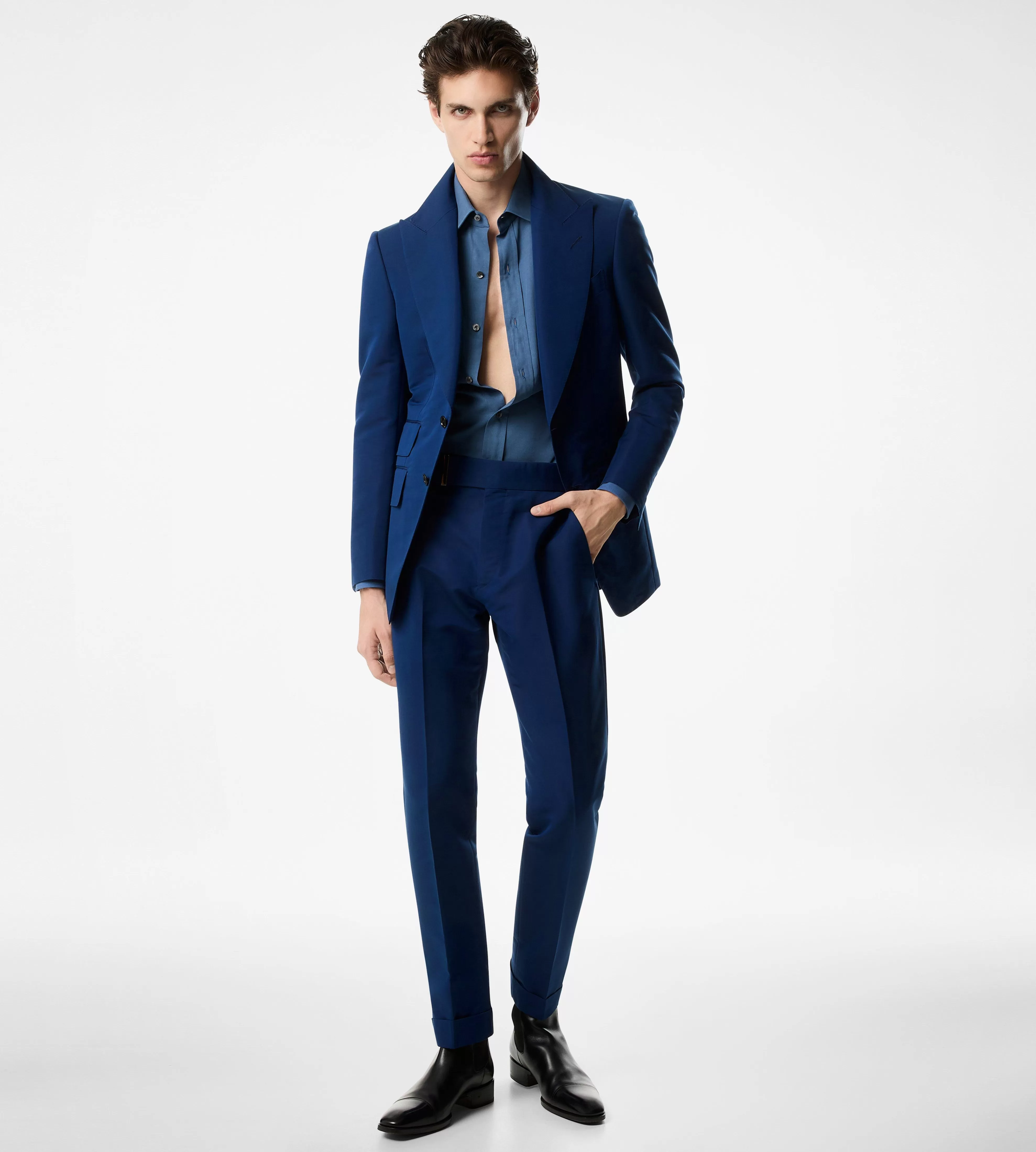 TOM FORD FINE POPLIN SHELTON SUIT ^MEN | MEN Suits | JETSETTER EDIT