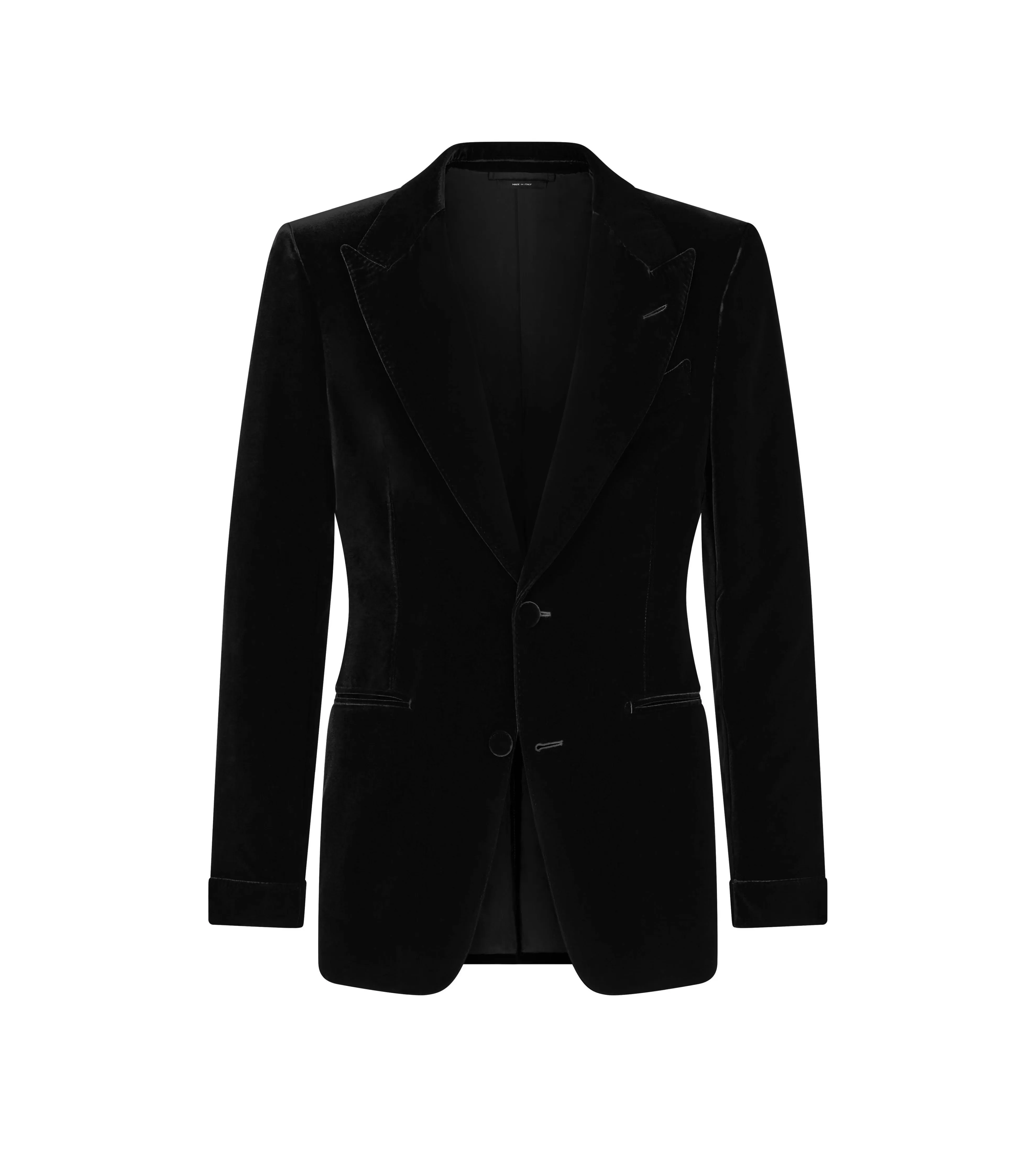 TOM FORD FLUID VELVET SHELTON COCKTAIL JACKET BLACK^MEN | MEN Evening | Jackets