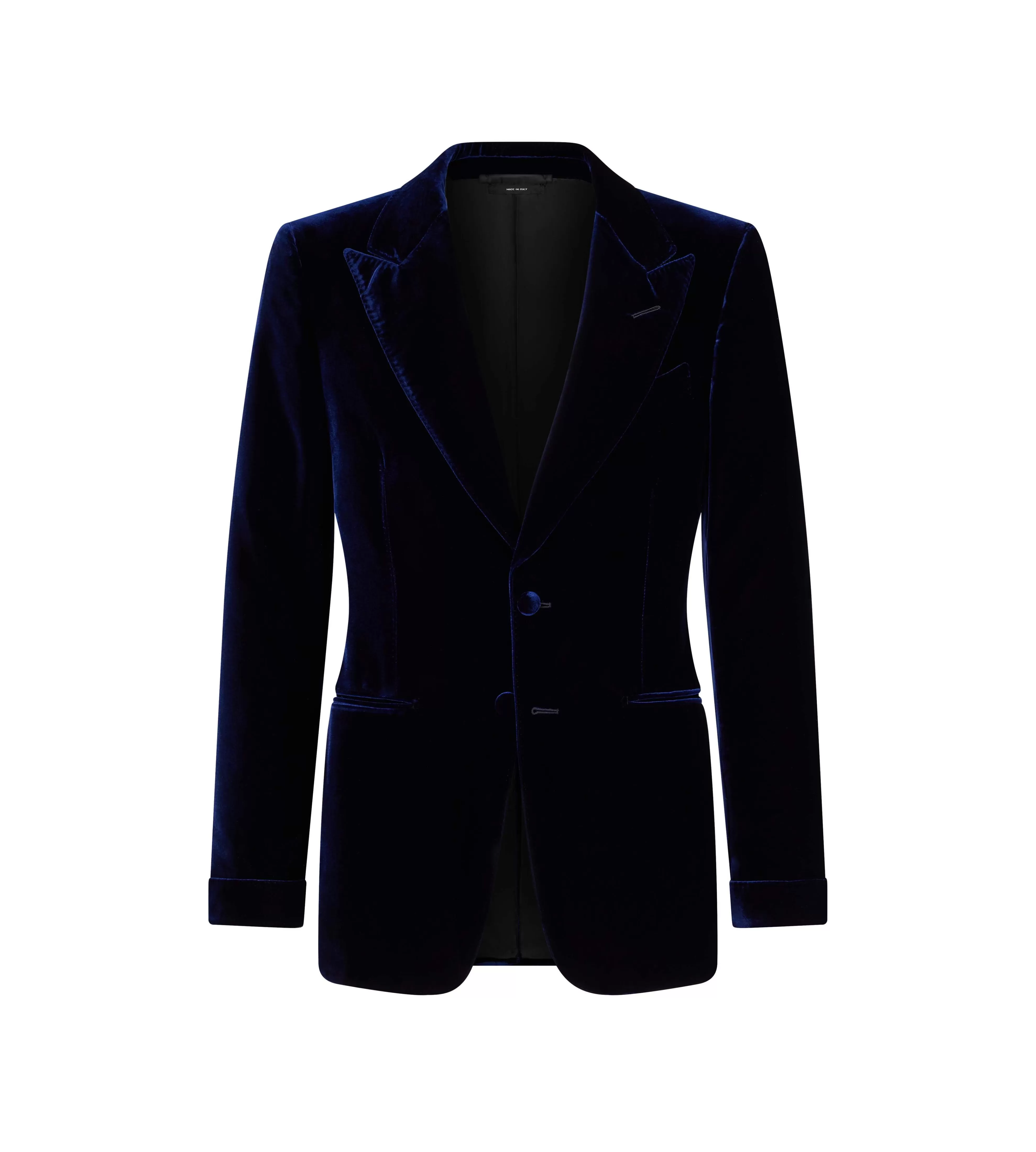 TOM FORD FLUID VELVET SHELTON COCKTAIL JACKET NAVY^MEN | MEN Evening | Jackets