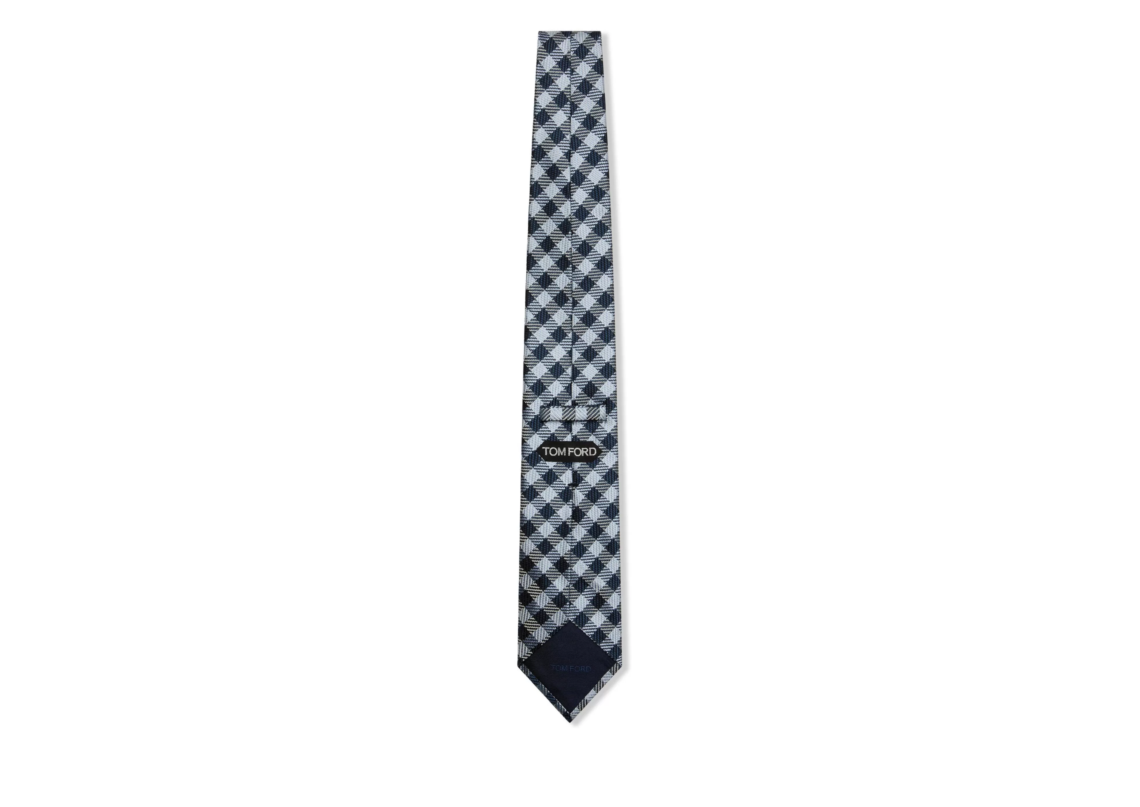 TOM FORD GIANT CHECK TIE ^MEN Ties & Bow Ties