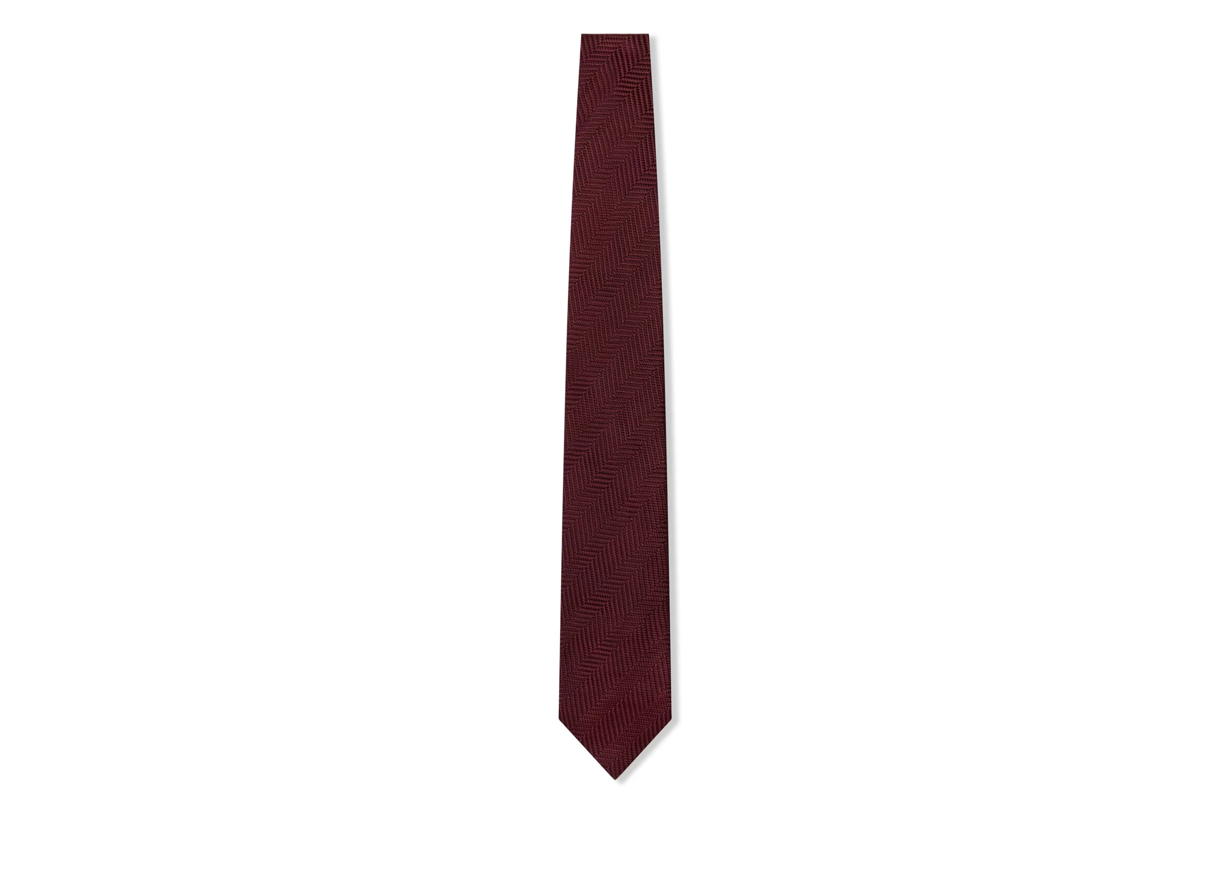 TOM FORD GIANT HERRINGBONE TIE ^MEN Ties & Bow Ties