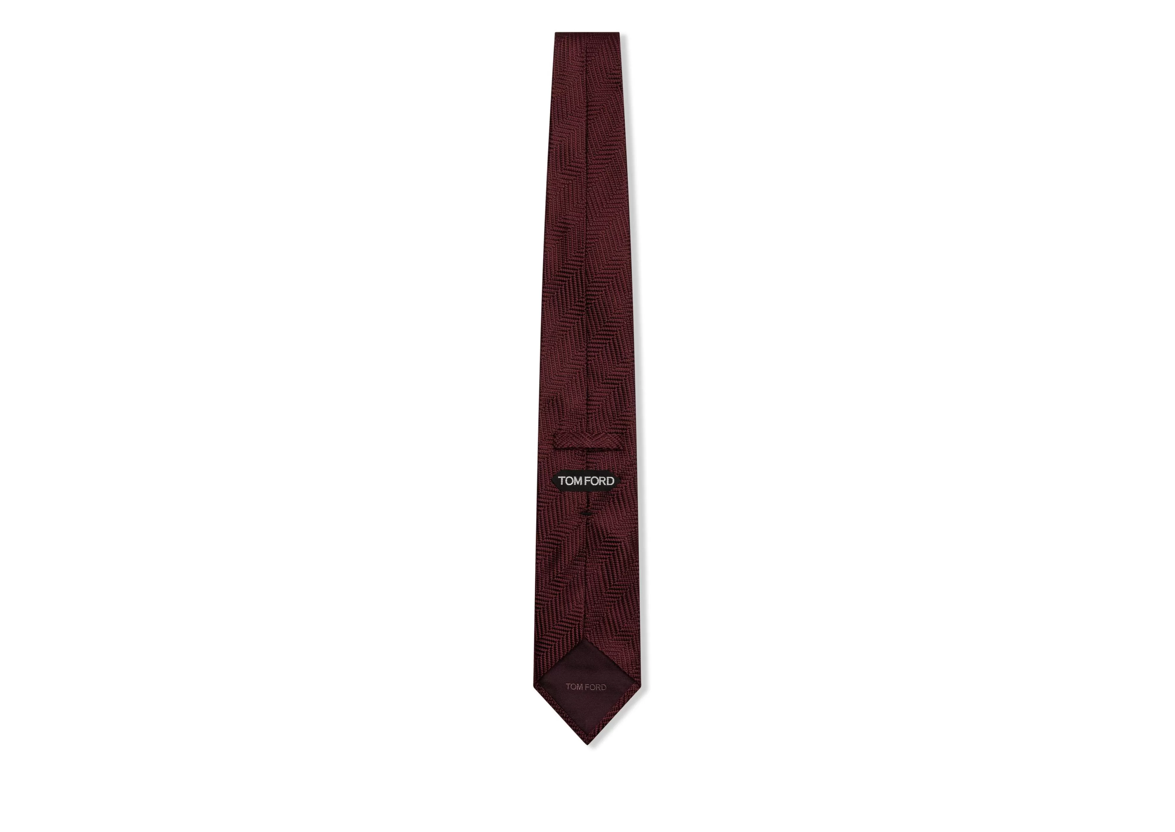 TOM FORD GIANT HERRINGBONE TIE ^MEN Ties & Bow Ties