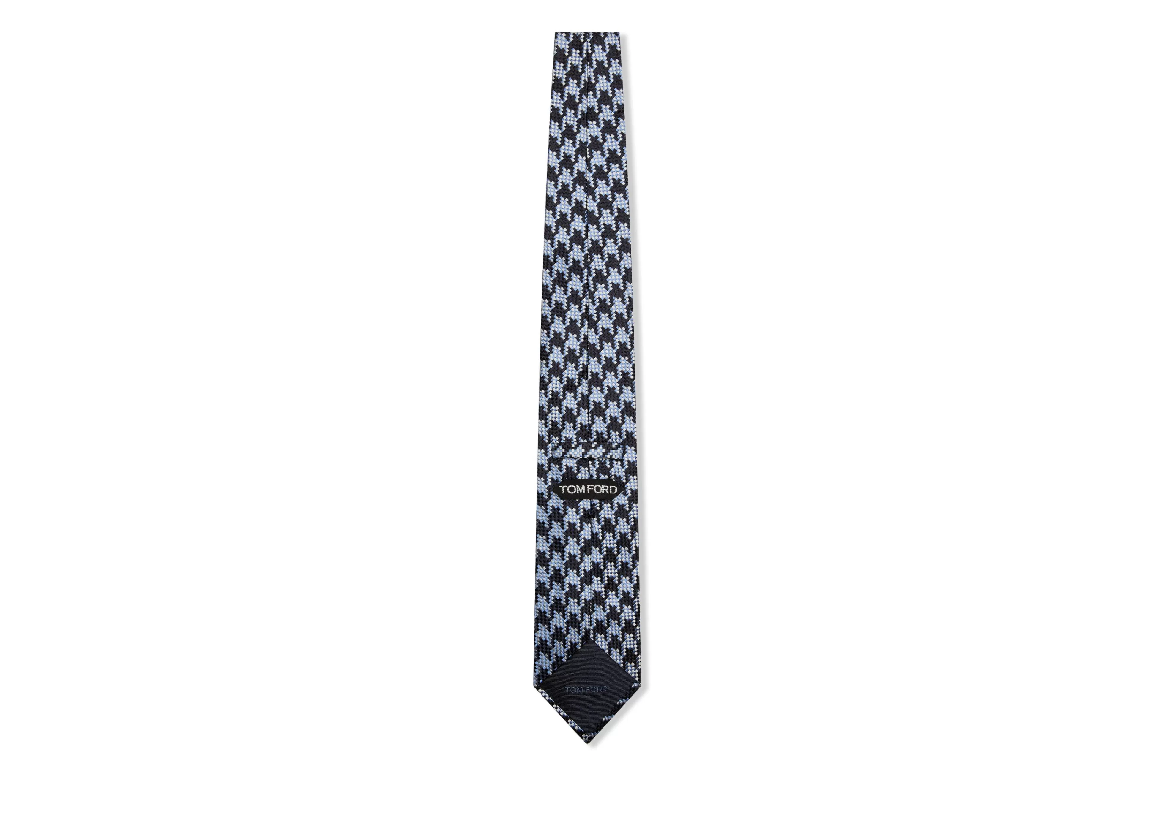 TOM FORD GIANT HOUNDSTOOTH TIE ^MEN Ties & Bow Ties