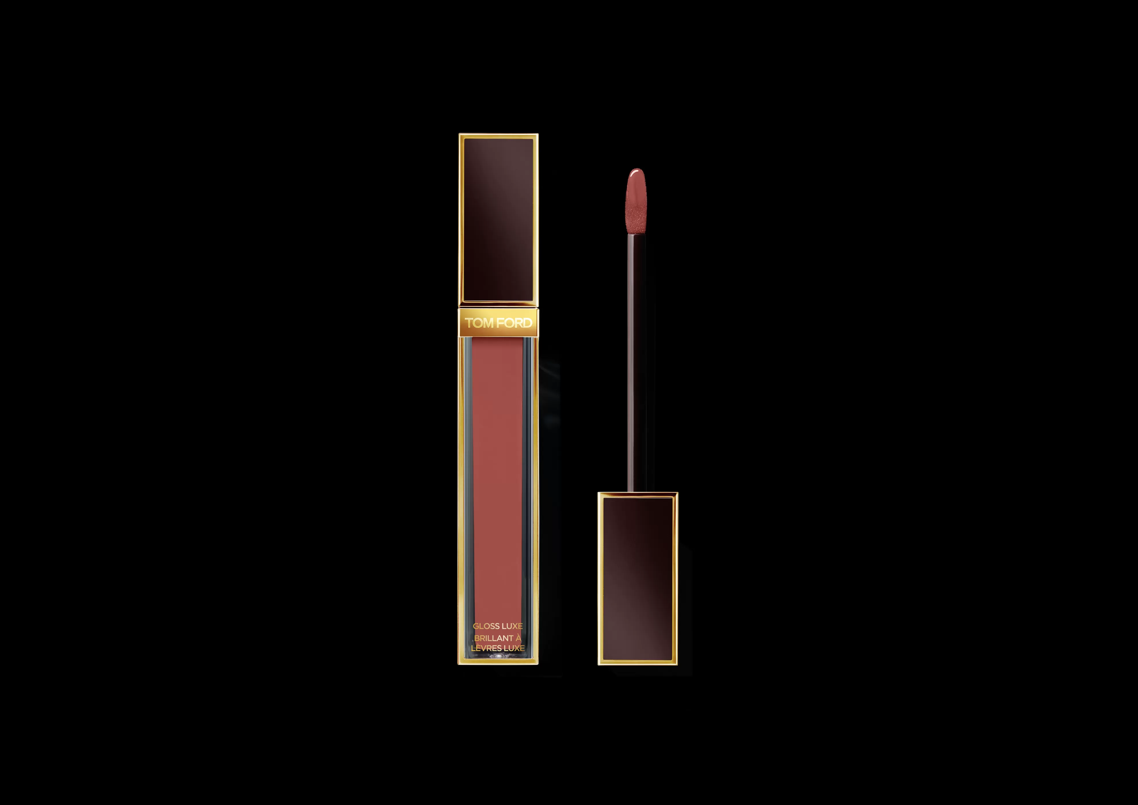 TOM FORD GLOSS LUXE 08 INHIBITION^BEAUTY LIP GLOSS