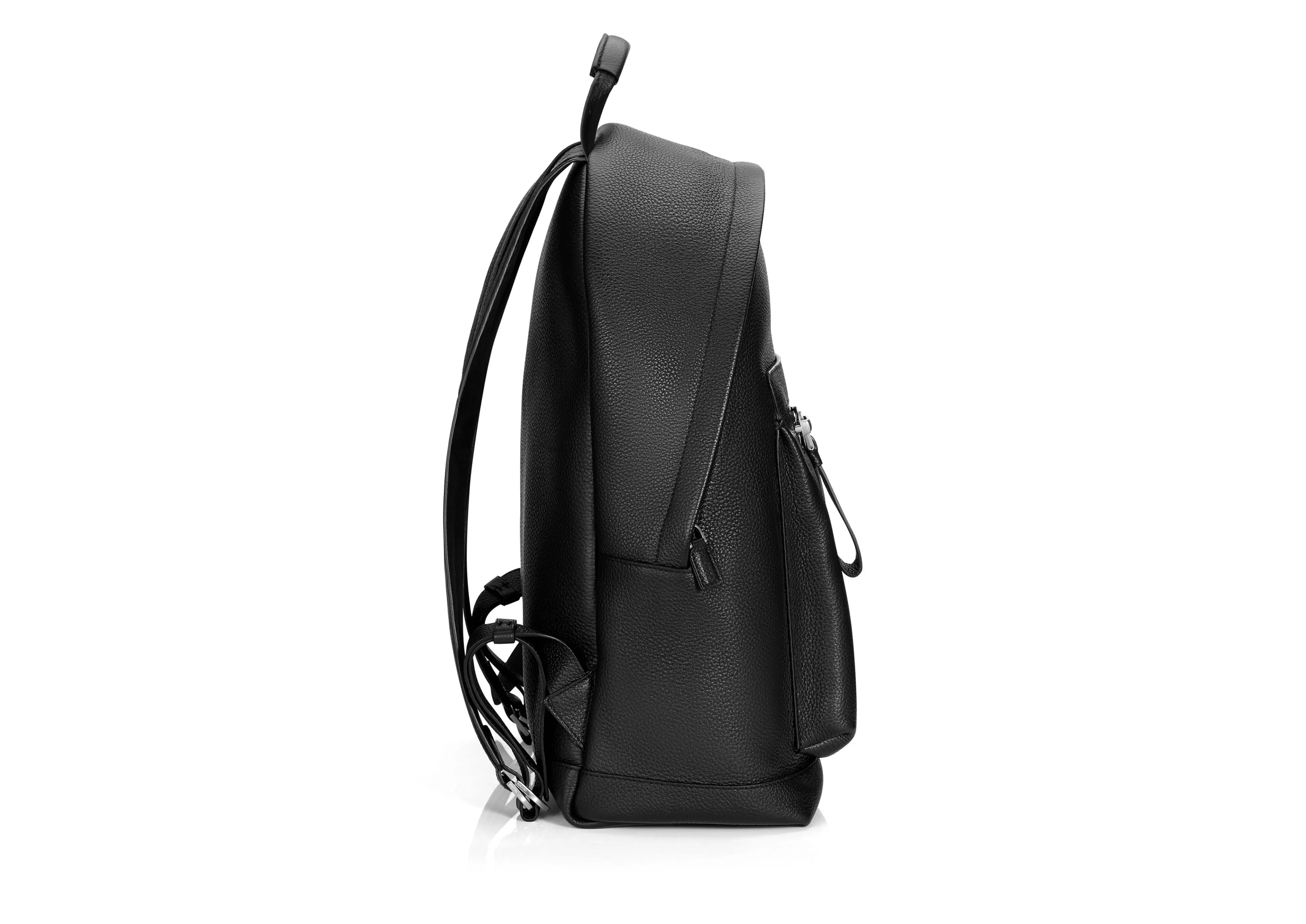 TOM FORD GRAIN LEATHER BUCKLEY BACKPACK BLACK^MEN Backpacks