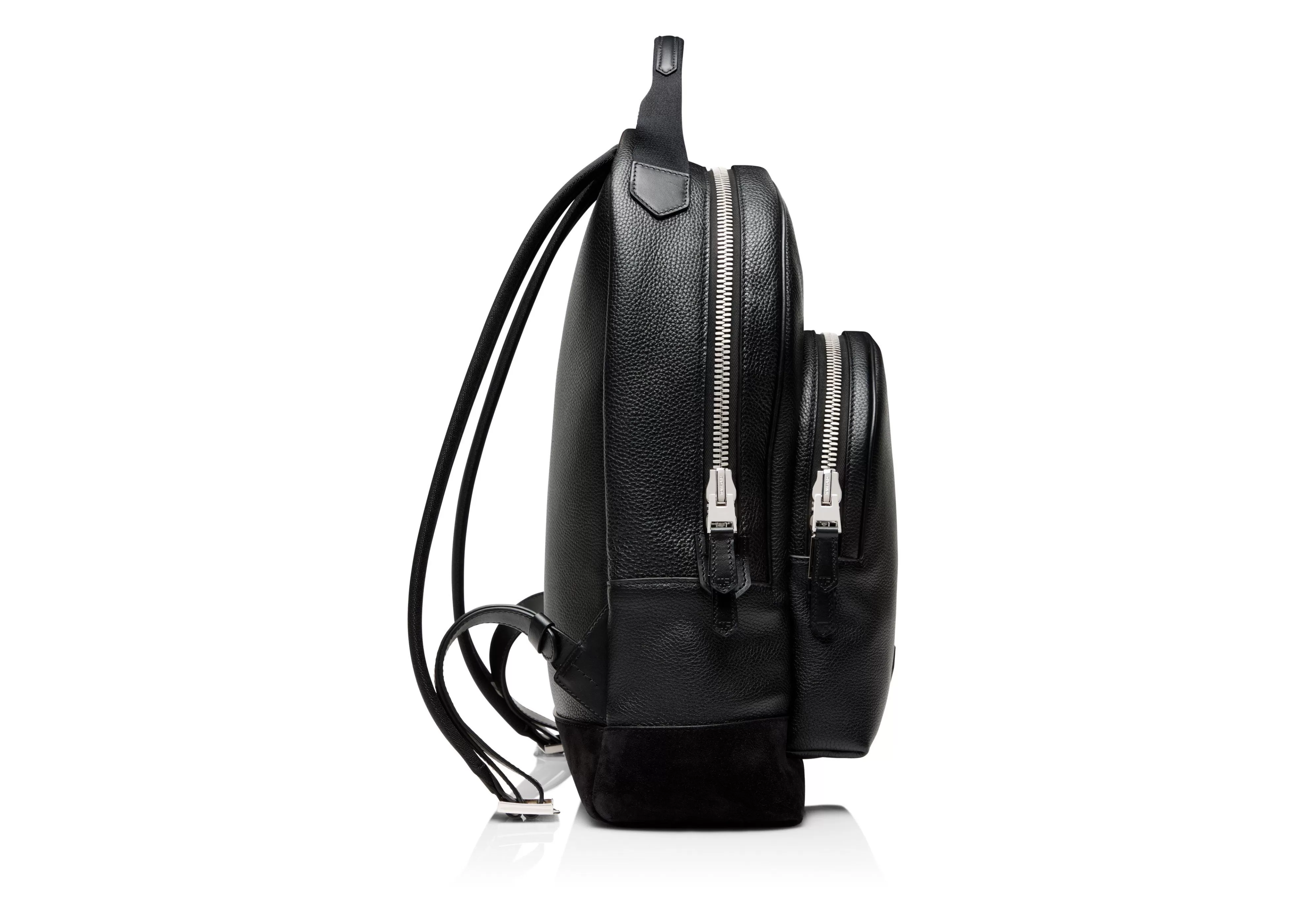 TOM FORD GRAIN LEATHER SOFT BACKPACK BLACK^MEN Backpacks