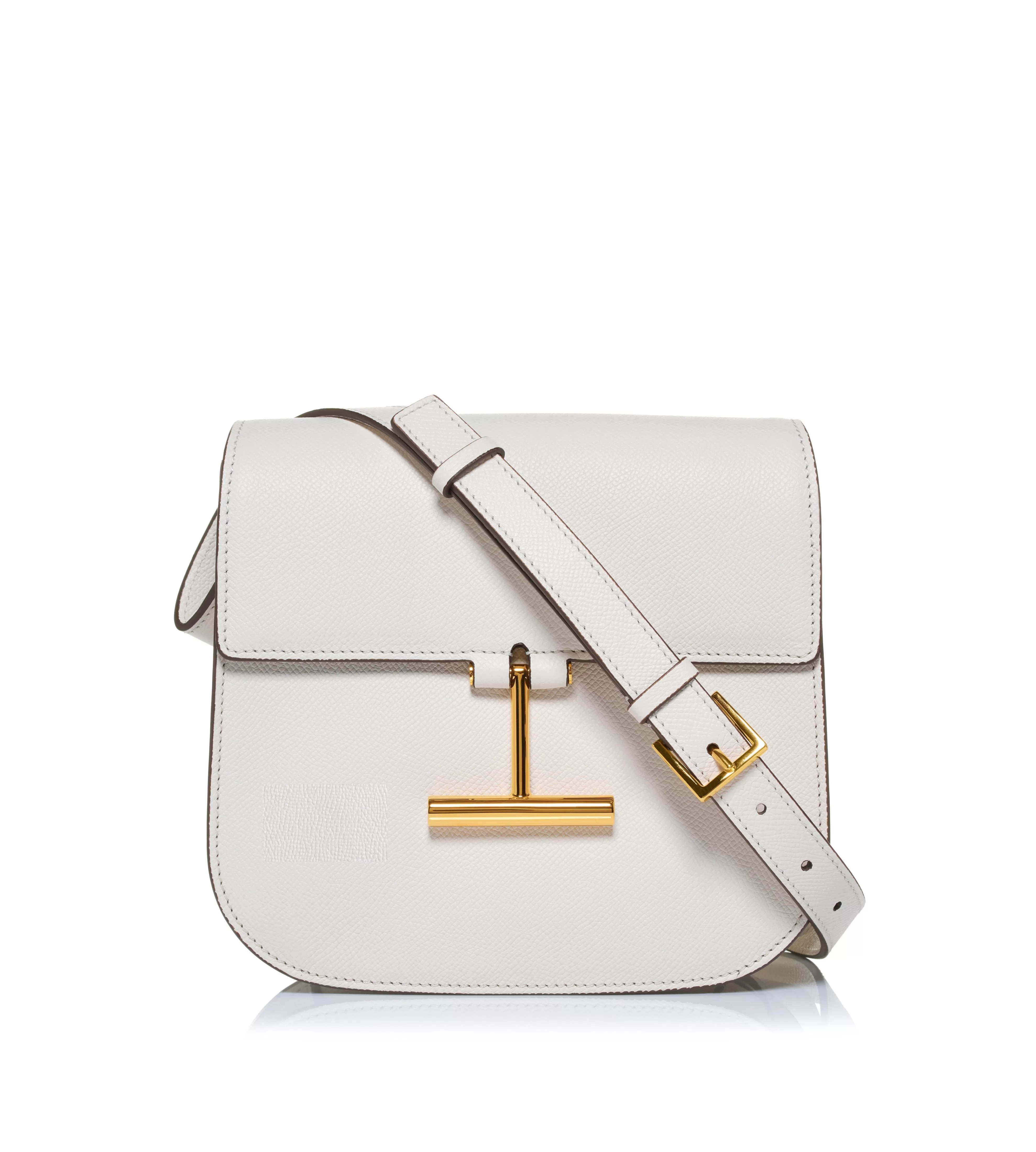 TOM FORD GRAIN LEATHER  TARA CROSSBODY BAG CHALK^WOMEN | WOMEN Shoulder Bags | Cross Body Bags