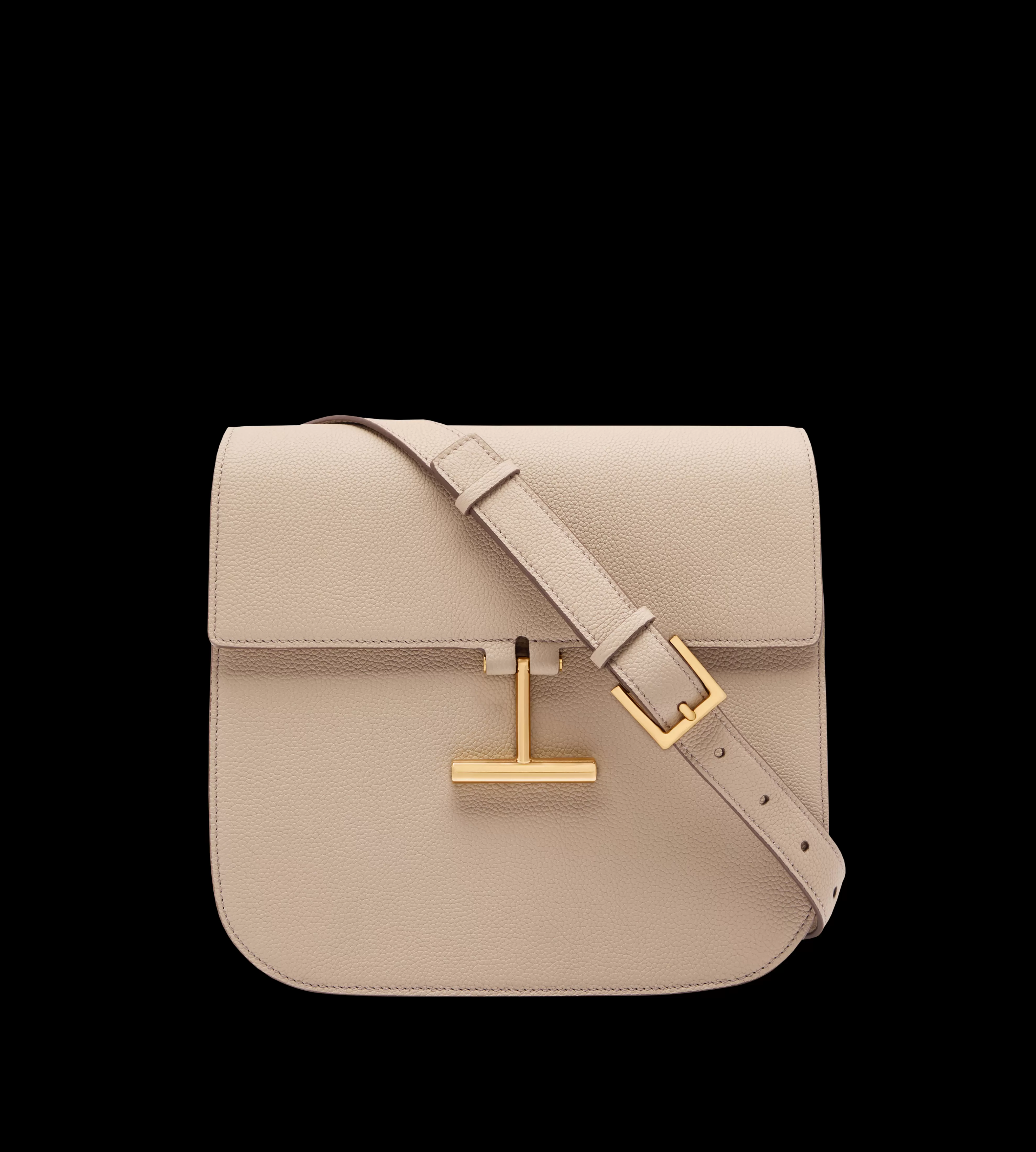 TOM FORD GRAIN LEATHER TARA MEDIUM CROSSBODY SILK TAUPE^WOMEN | WOMEN | WOMEN Shoulder Bags | Cross Body Bags | SPRING 24