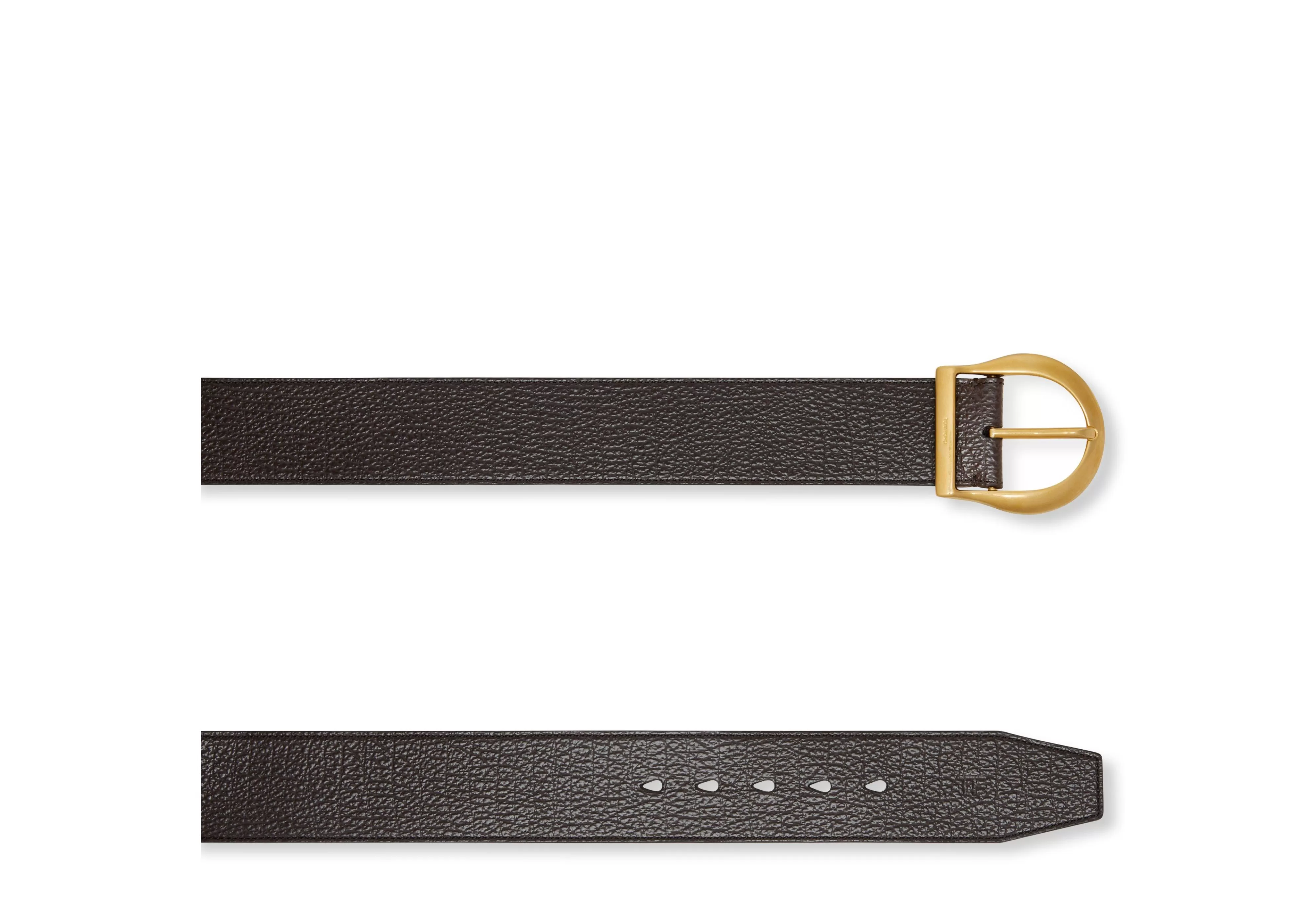 TOM FORD GRAIN LEATHER WESTERN JEANS BELT ^MEN Belts