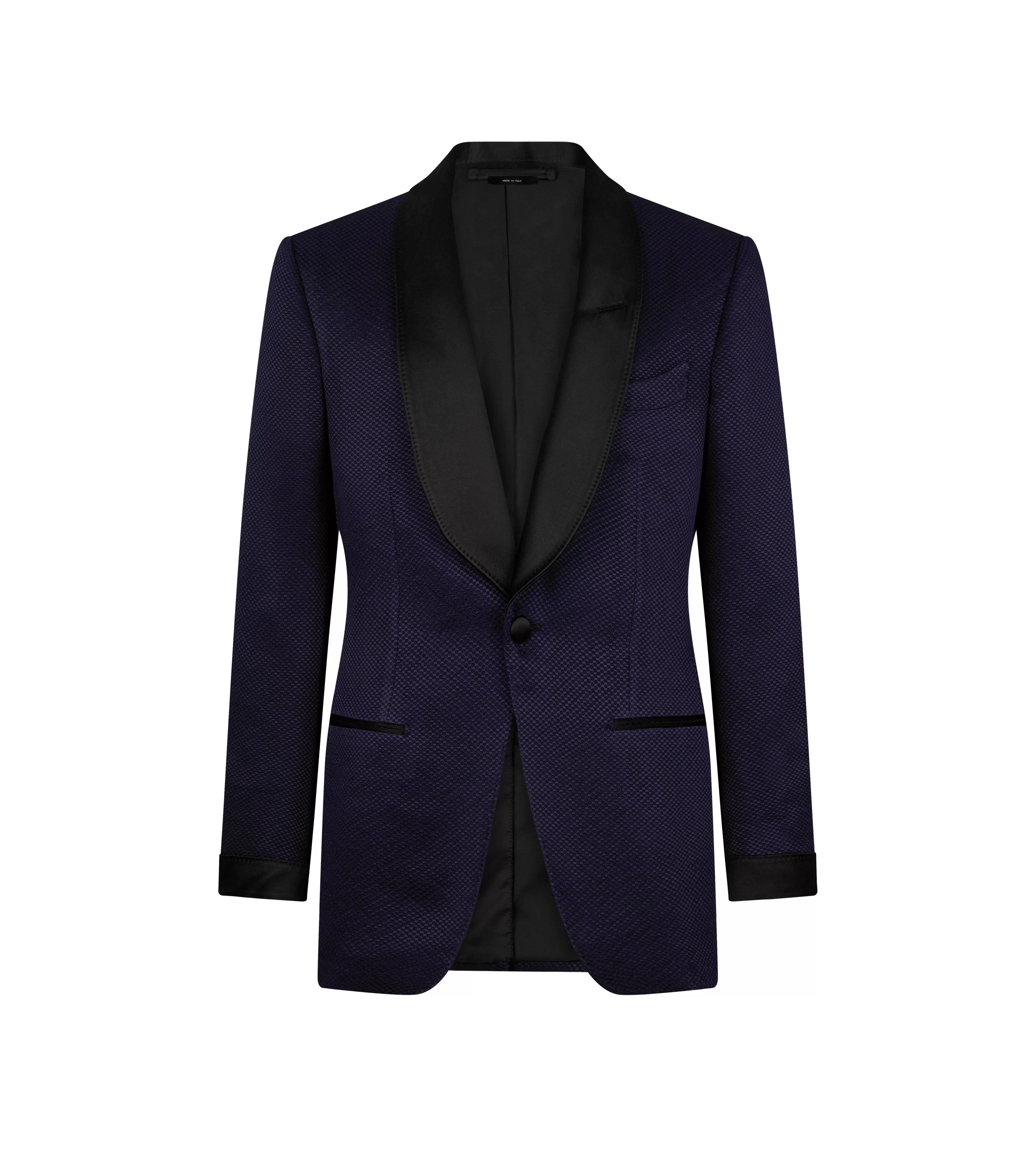 TOM FORD HONEYCOMB VISCOSE ATTICUS COCKTAIL JACKET ^MEN | MEN Evening | Jackets