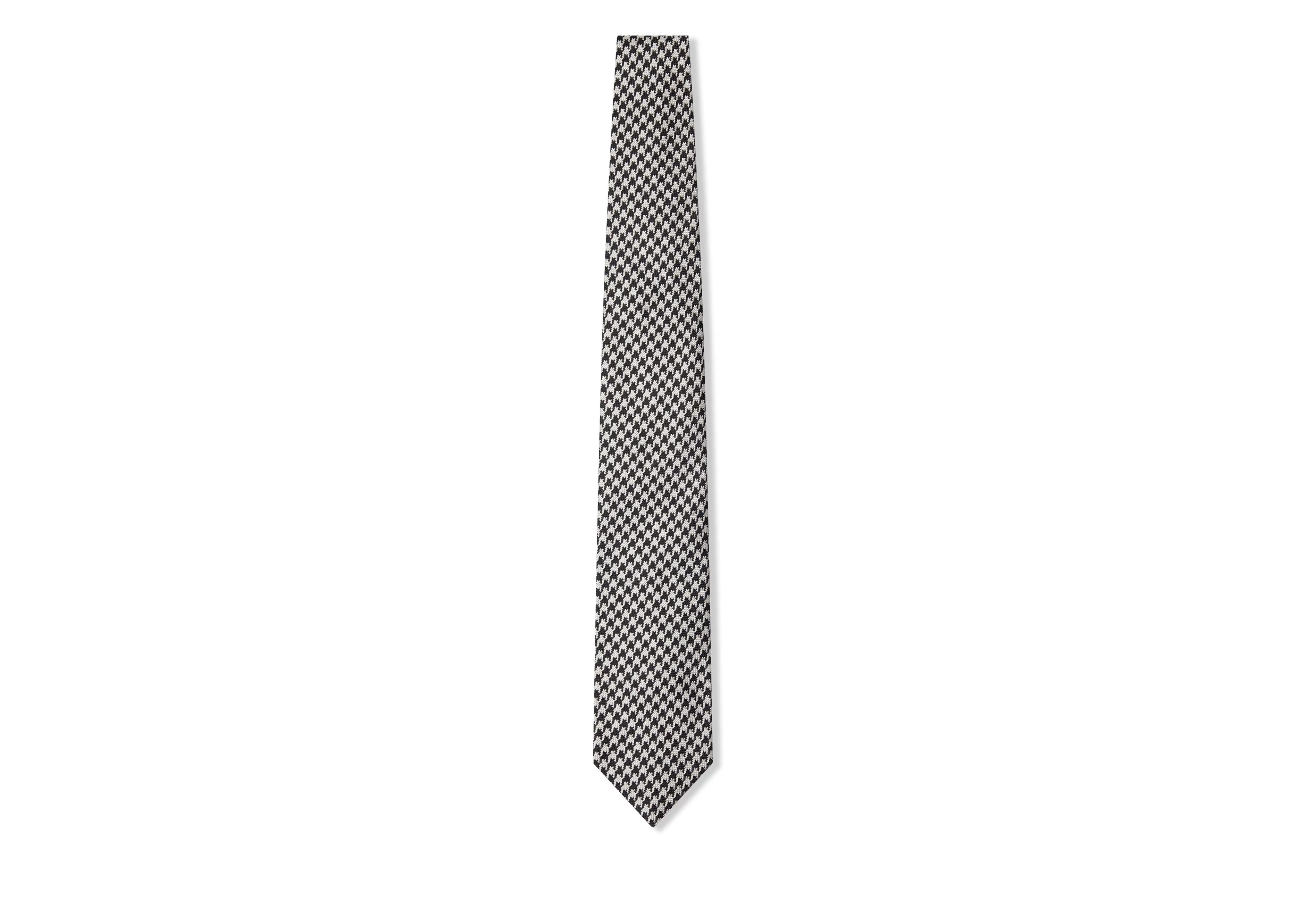 TOM FORD HOUNDSTOOTH TIE MULTI BLACK^MEN Ties & Bow Ties