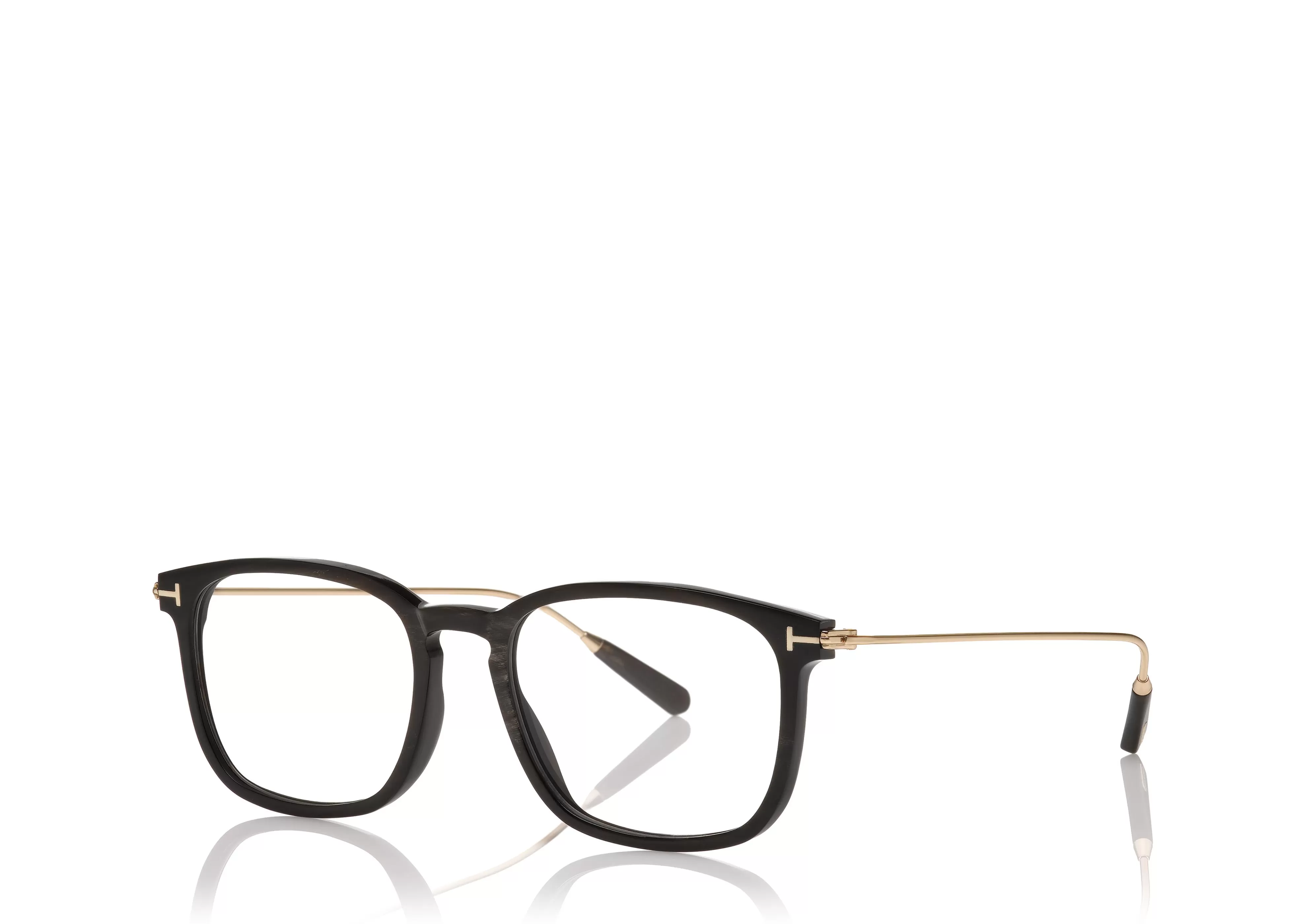 TOM FORD KEY BRIDGE ROUND HORN OPTICAL ^EYEWEAR | EYEWEAR PRIVATE COLLECTION | OPTICAL