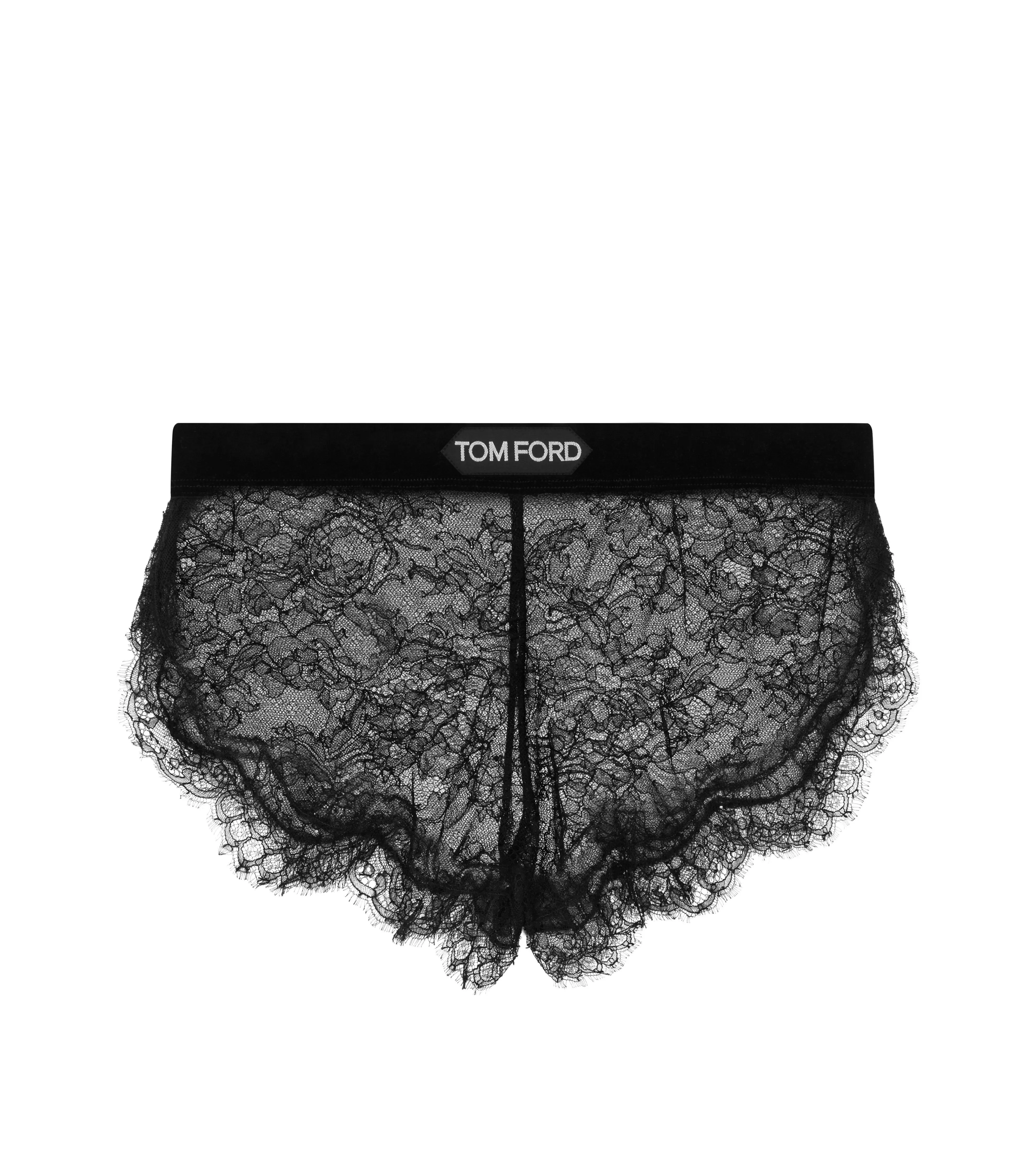 TOM FORD LACE BOXER BLACK^MEN BOXERS