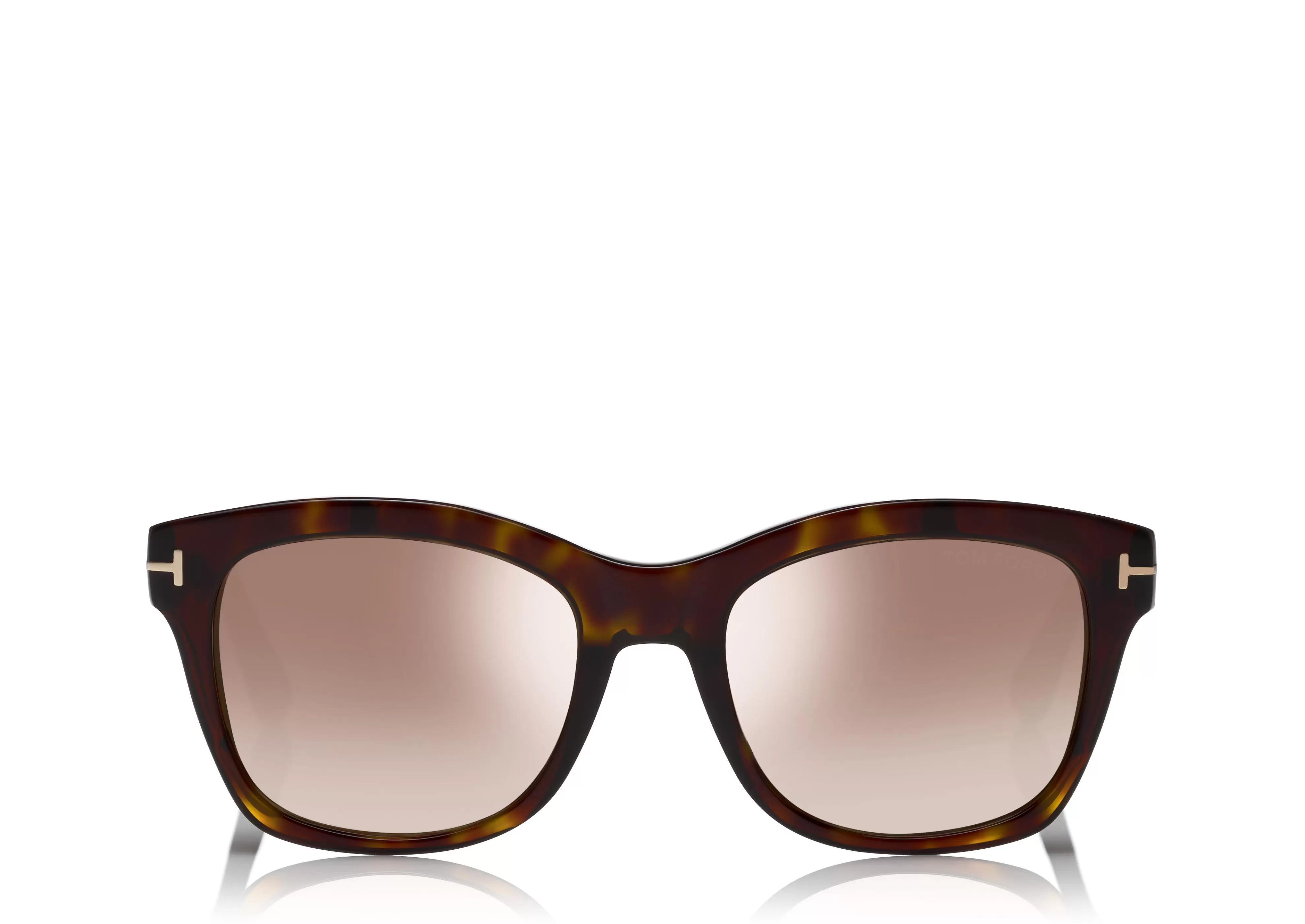 TOM FORD LAUREN SUNGLASSES DARK HAVANA^EYEWEAR SUNGLASSES