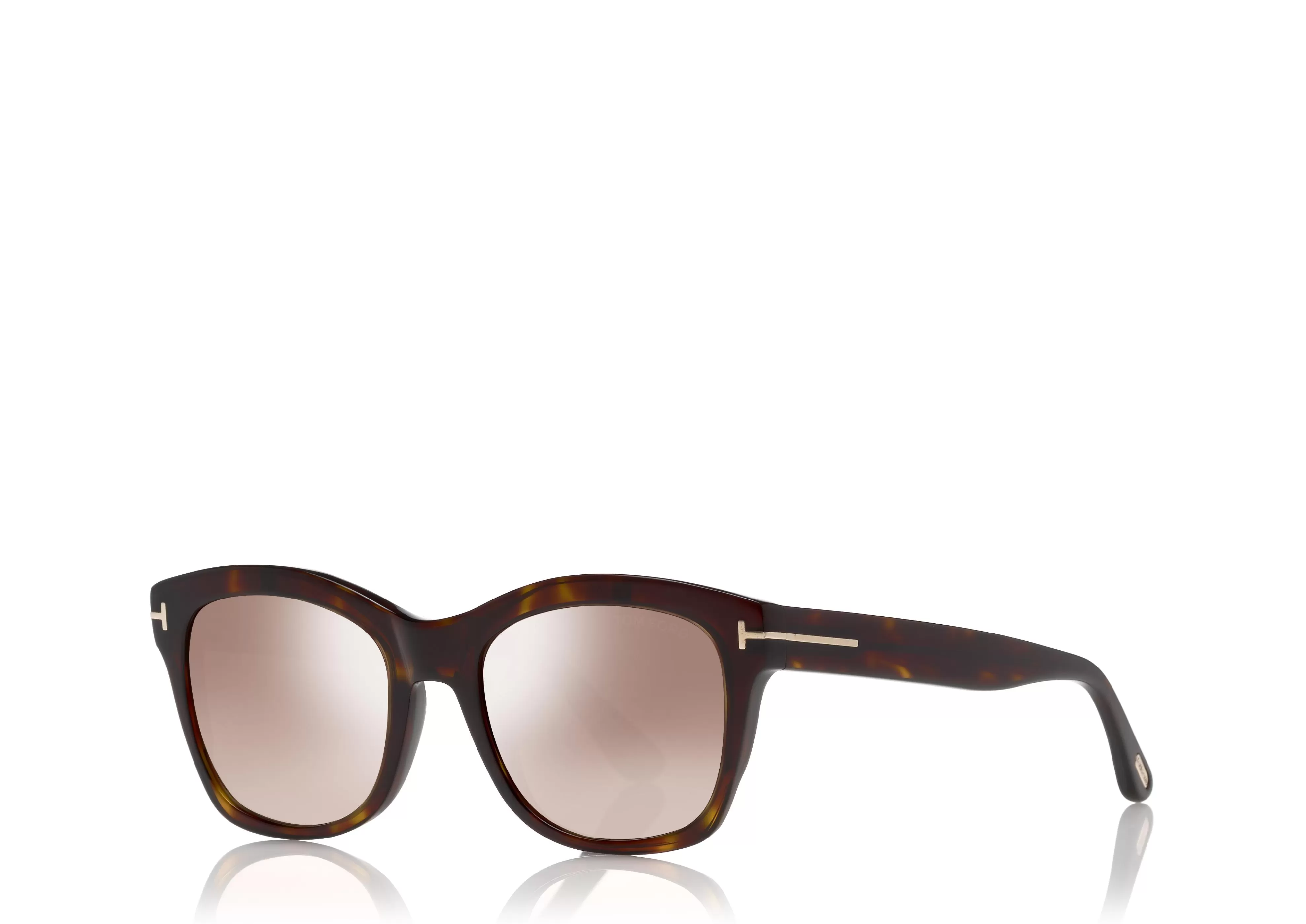 TOM FORD LAUREN SUNGLASSES DARK HAVANA^EYEWEAR SUNGLASSES