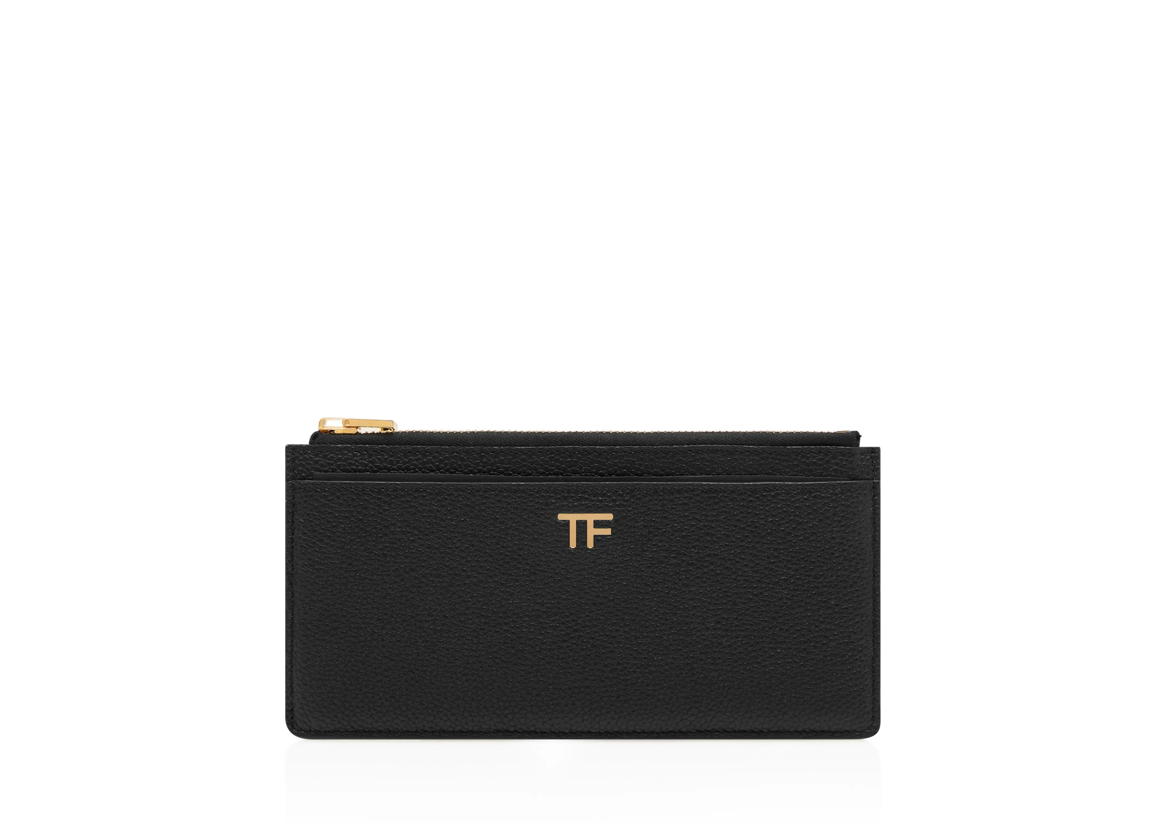 TOM FORD LEATHER MULTIFUNCTIONAL WALLET BLACK^WOMEN | WOMEN Small Leather Goods | Accessories