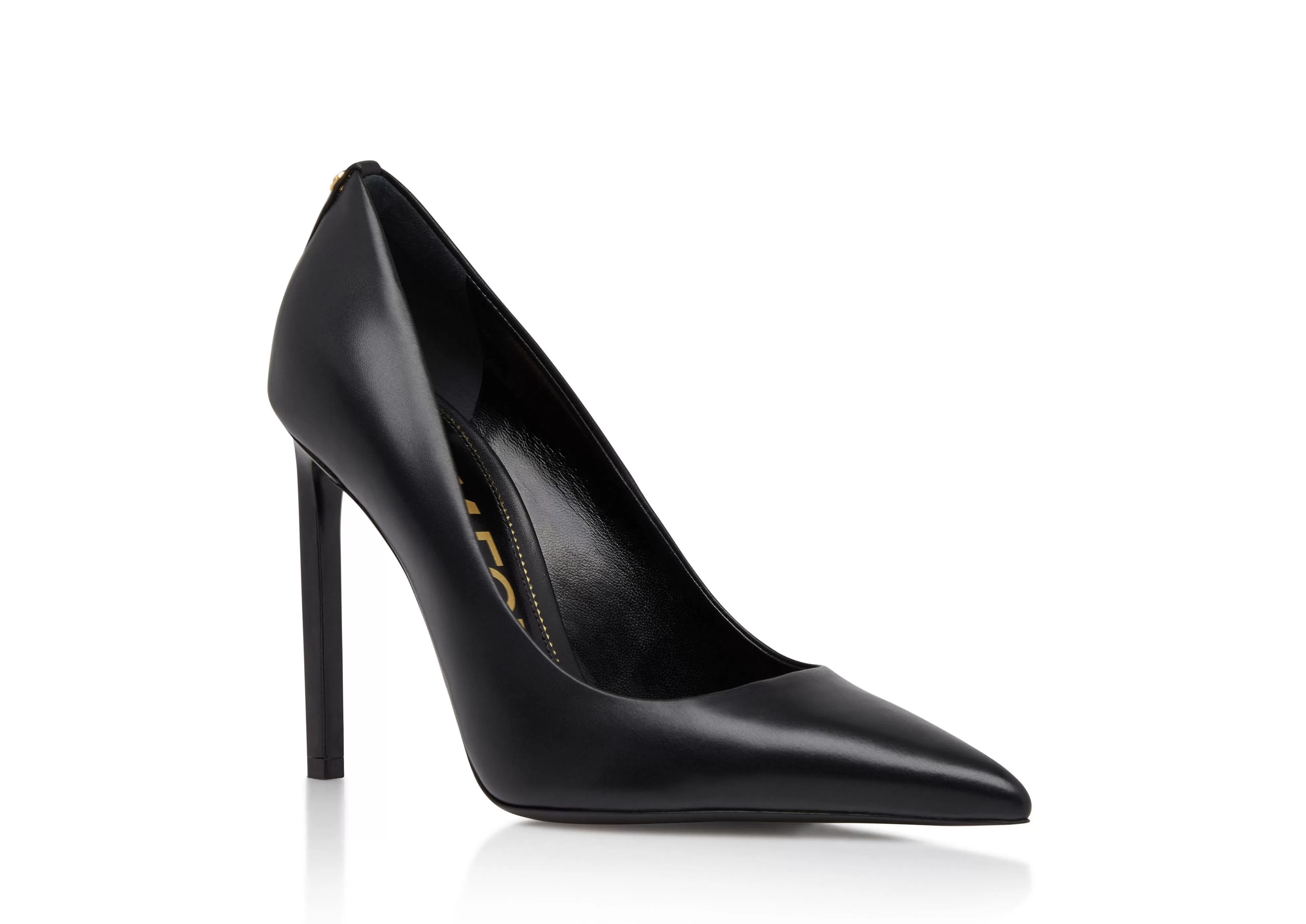 TOM FORD LEATHER T SCREW PUMP BLACK^WOMEN Pumps