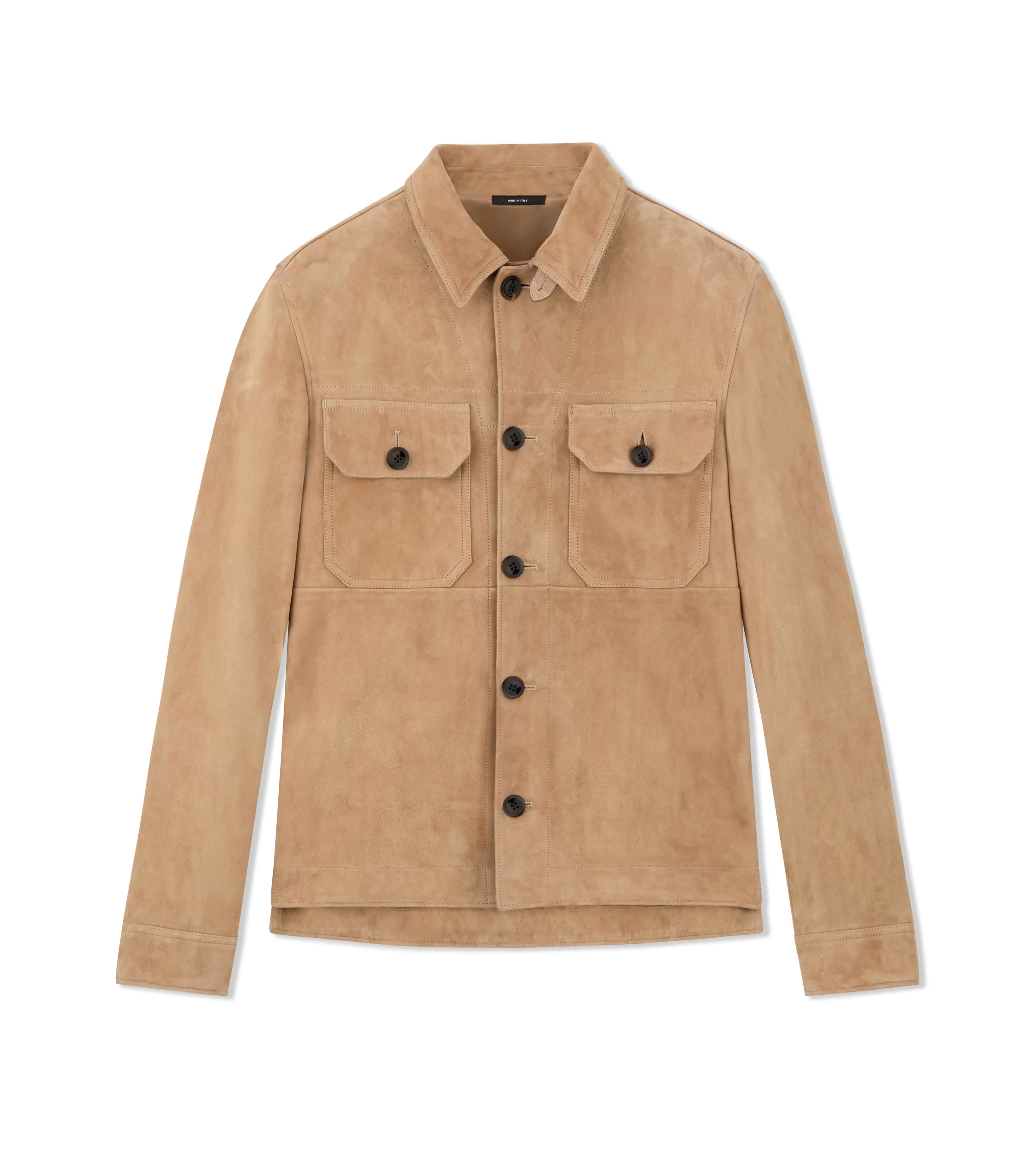 TOM FORD LIGHT SUEDE OUTERSHIRT ^MEN Outerwear