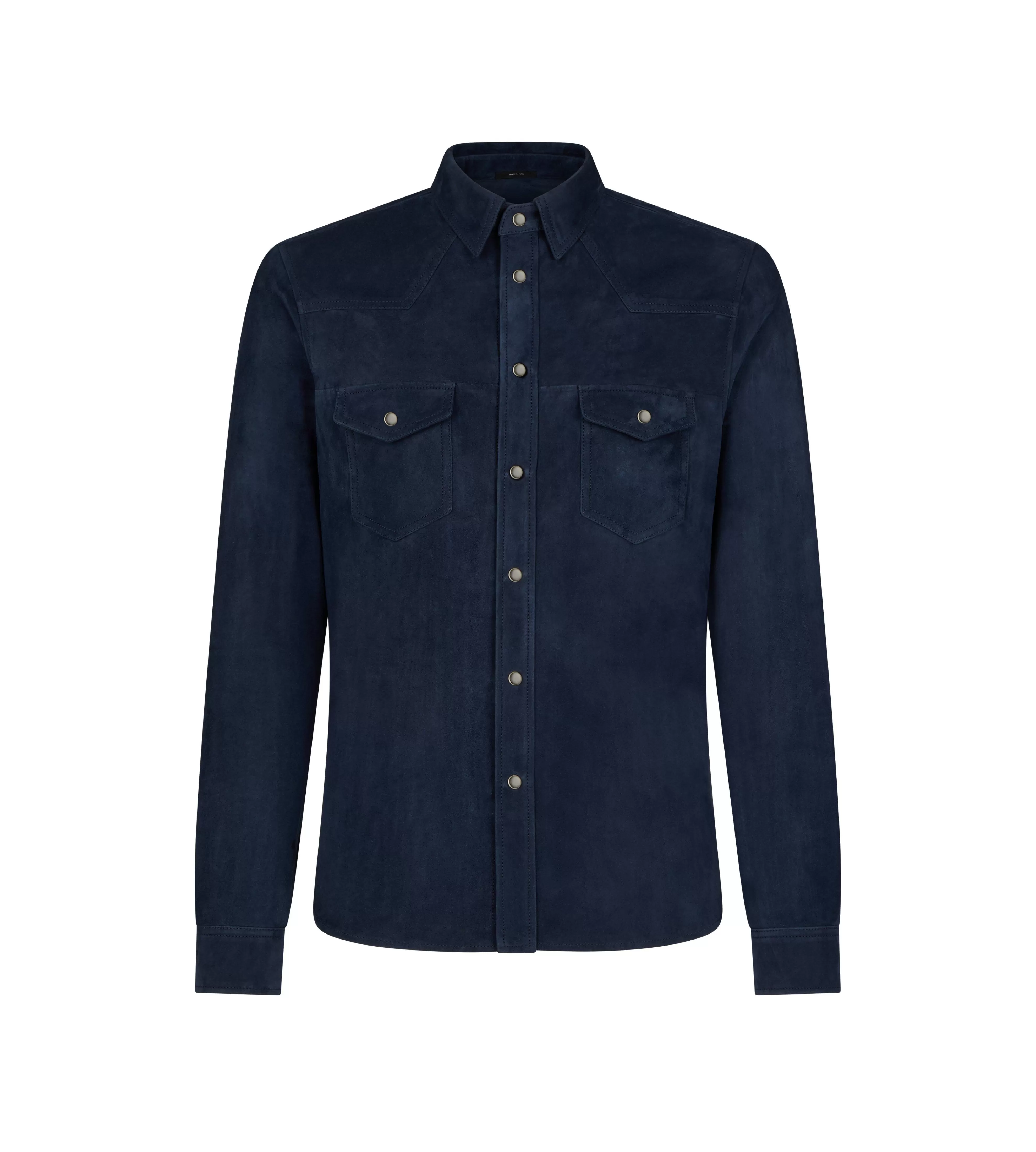 TOM FORD LIGHT SUEDE WESTERN SHIRT ^MEN | MEN Shirts | Outerwear