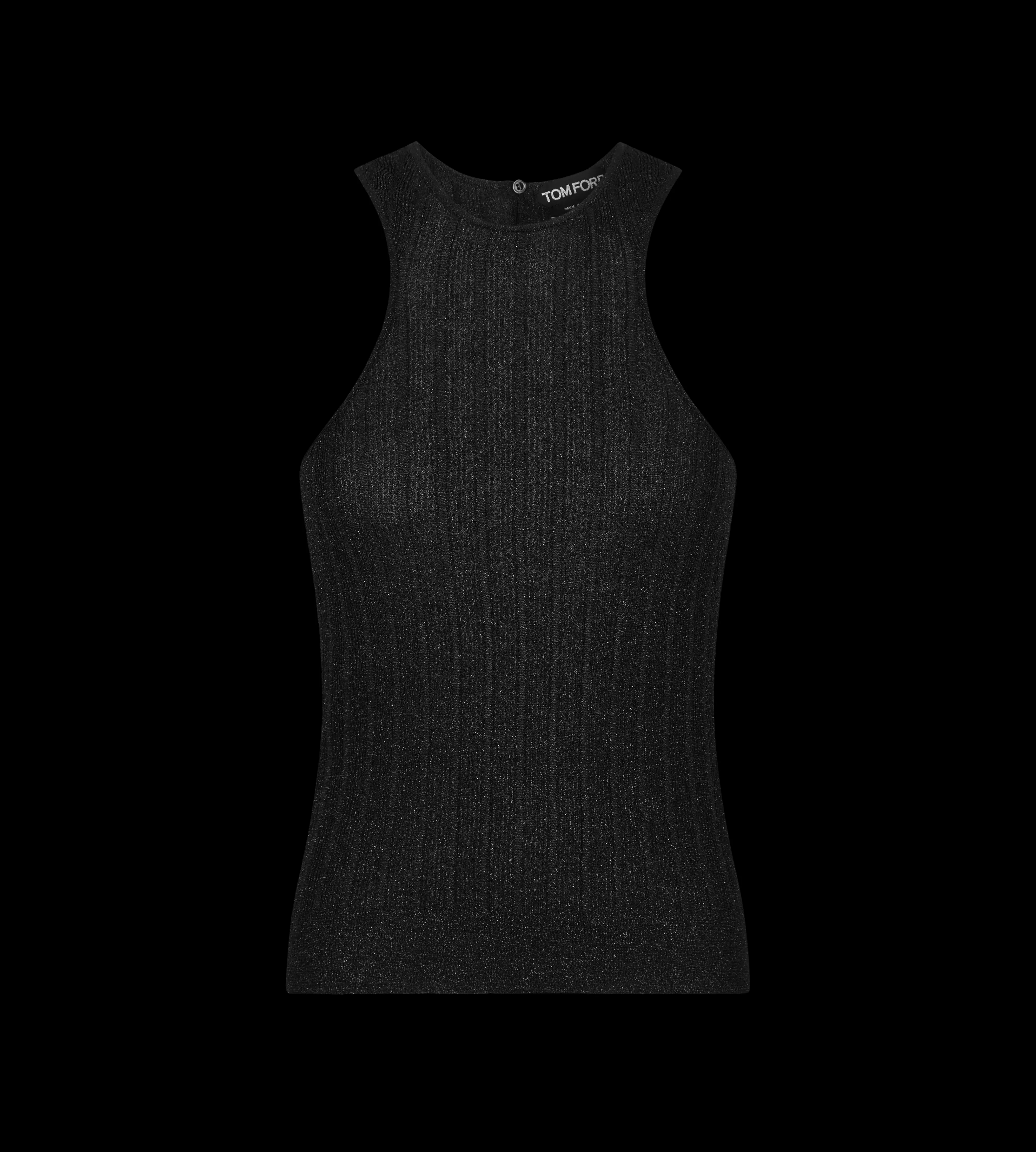 TOM FORD LUREX RIB RACER BACK TANK TOP ^WOMEN Tops