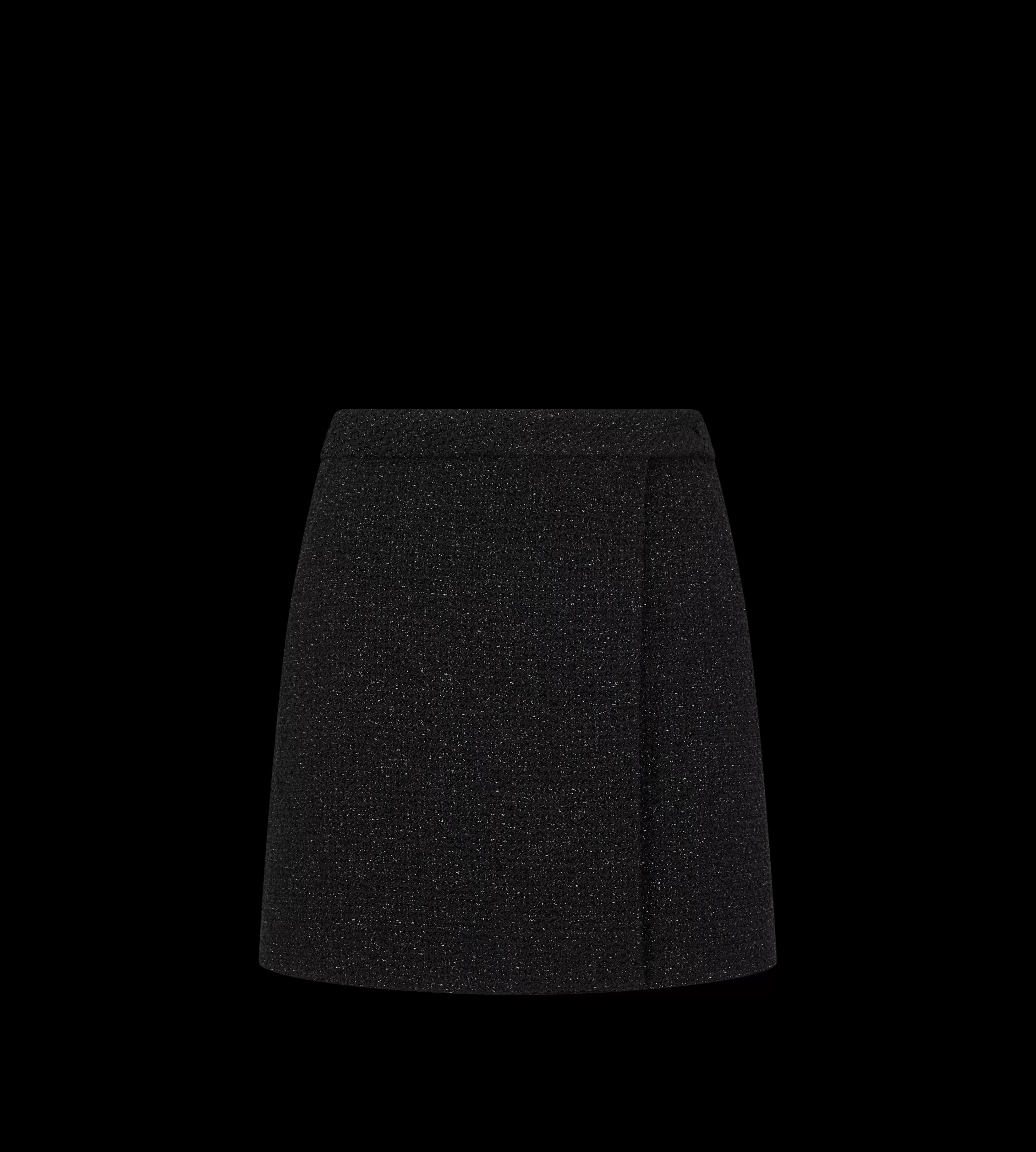 TOM FORD LUREX SLUB WOOL TWEED MINI SKIRT BLACK^WOMEN | WOMEN Skirts | SPRING 24