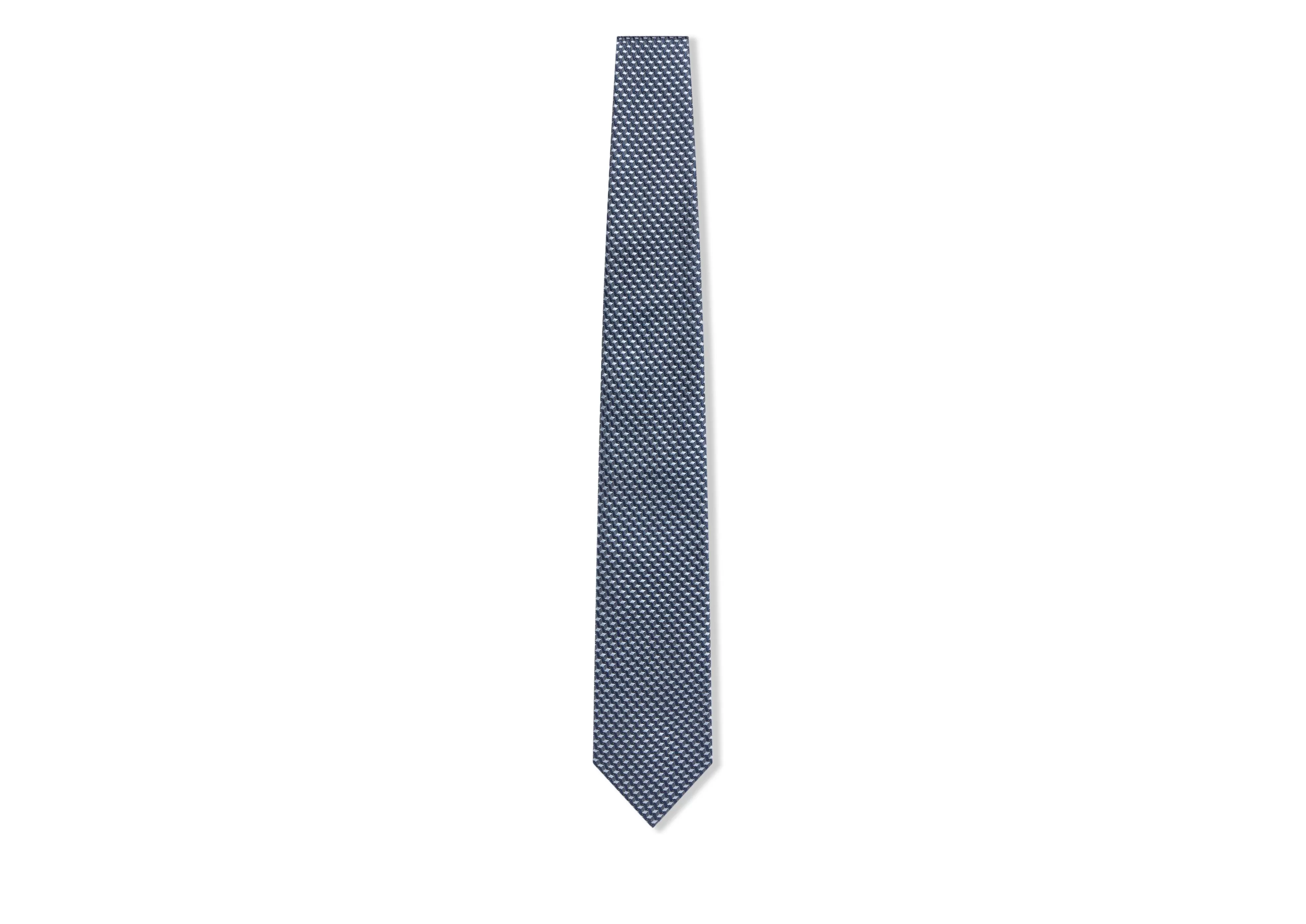 TOM FORD MICRO JACQUARD TIE ^MEN Ties & Bow Ties