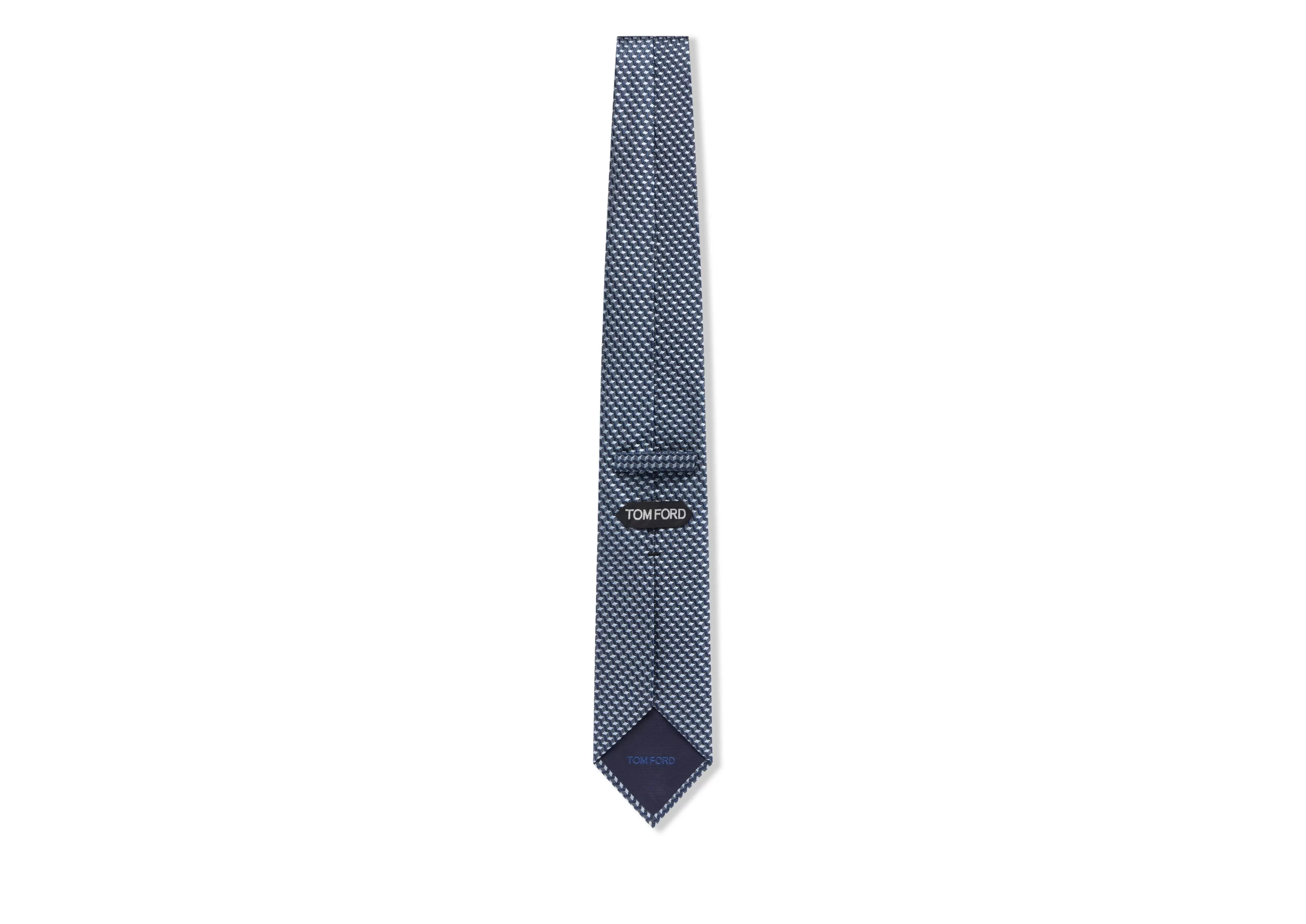 TOM FORD MICRO JACQUARD TIE ^MEN Ties & Bow Ties