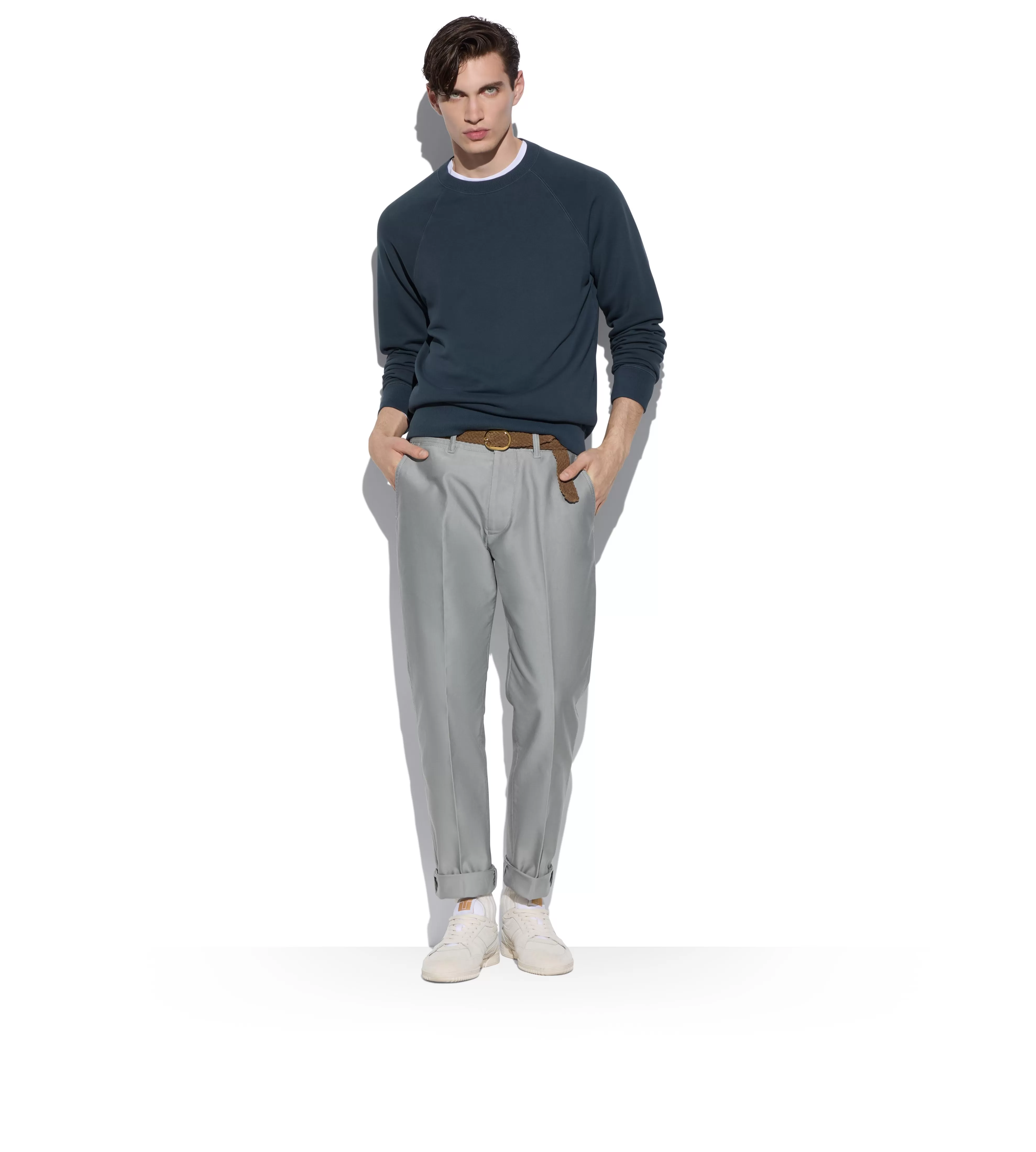 TOM FORD MILITARY COTTON CHINO ^MEN | MEN JETSETTER EDIT | Pants & Shorts