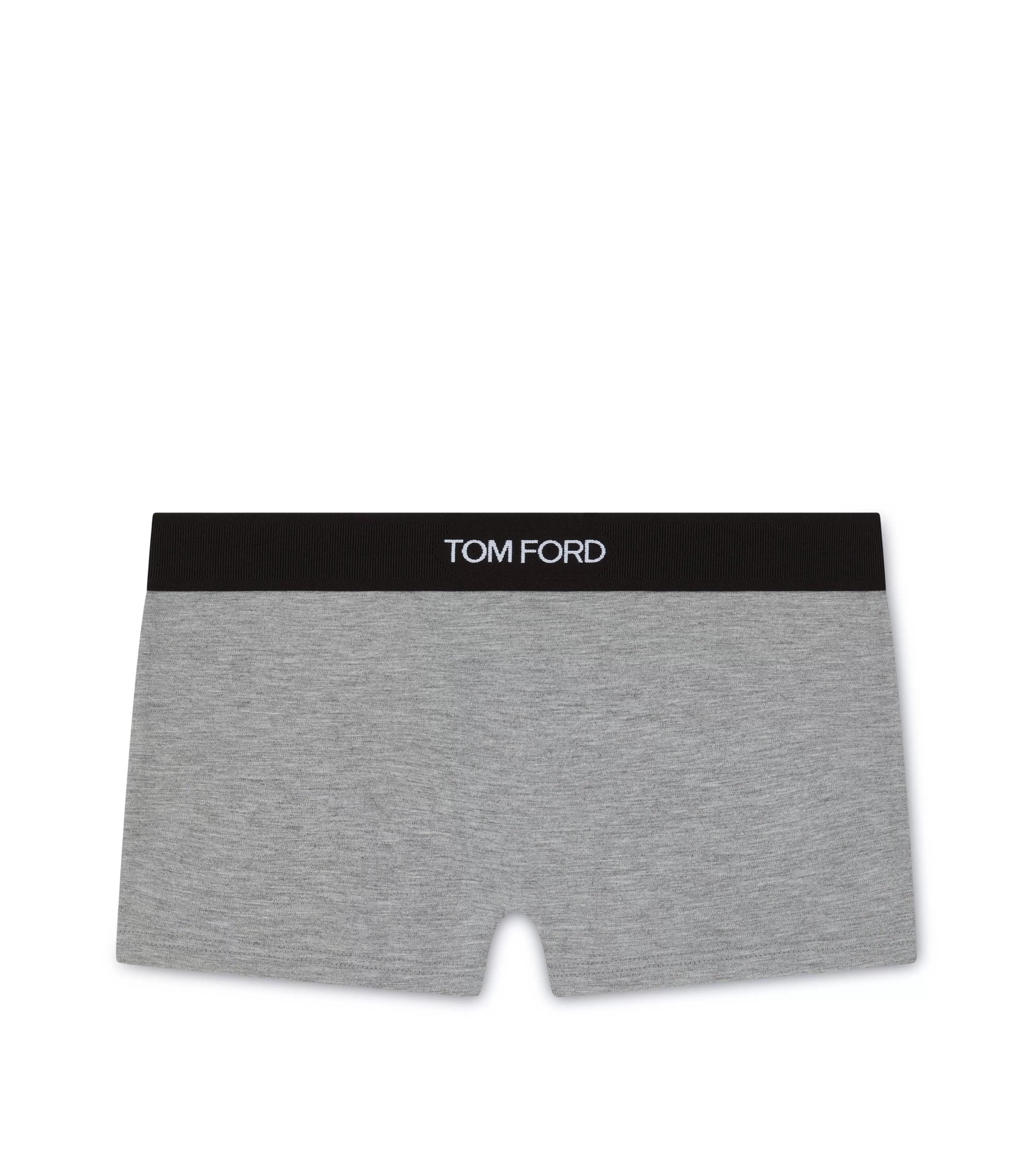 TOM FORD MODAL SIGNATURE BOXERS GREY MELANGE^WOMEN Bottoms