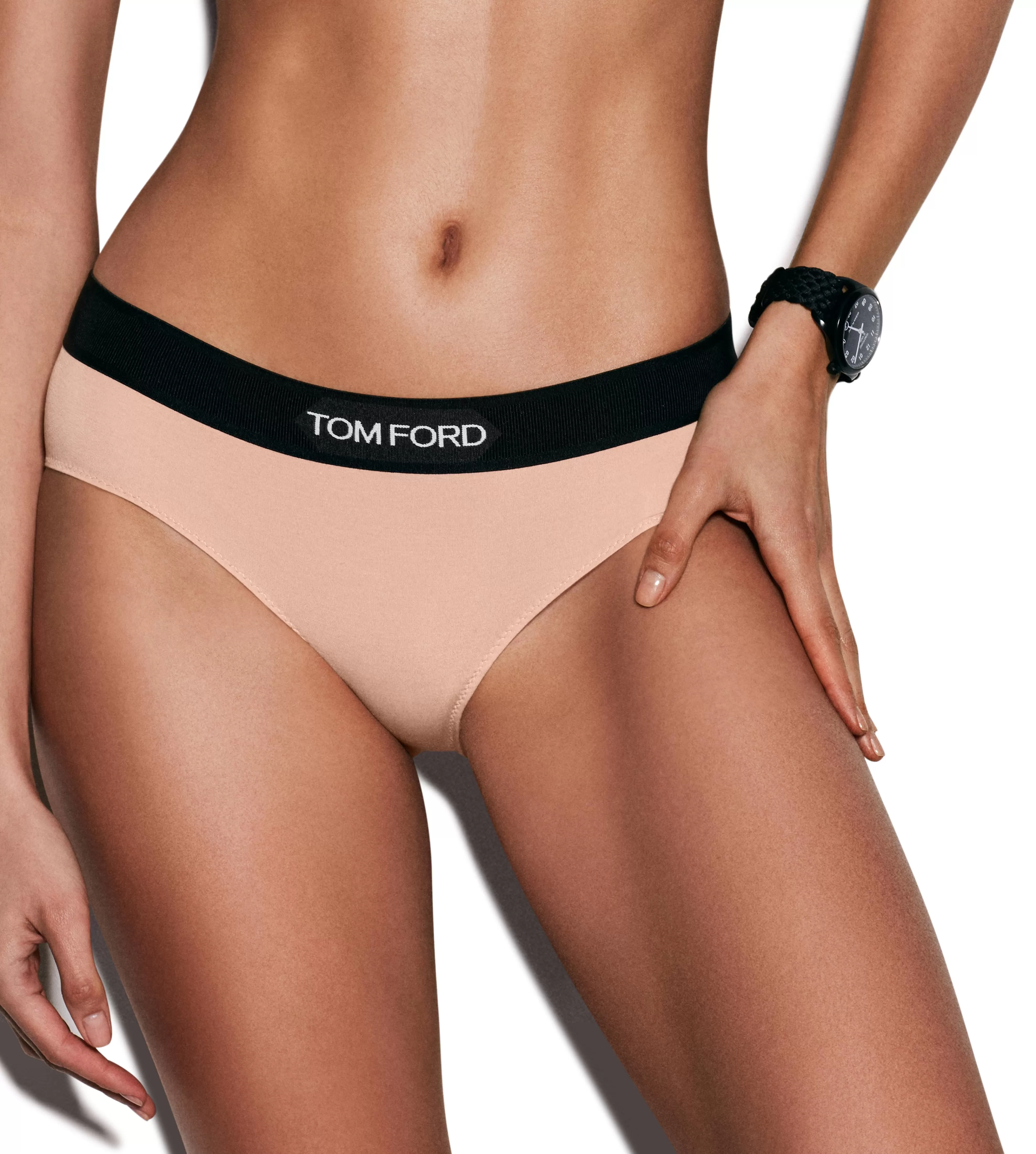 TOM FORD MODAL SIGNATURE BOY SHORTS VINTAGE NUDE^WOMEN Bottoms