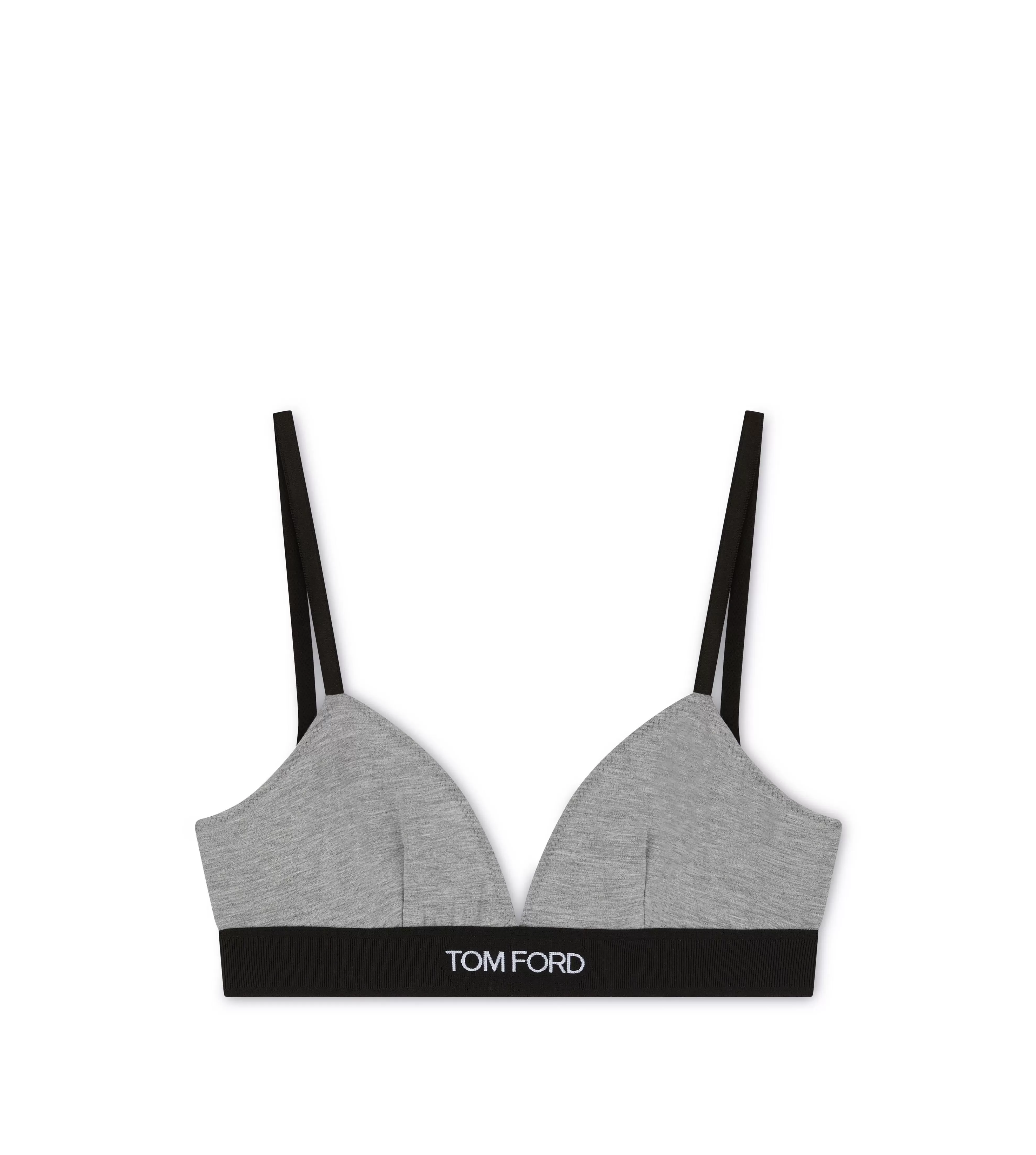 TOM FORD MODAL SIGNATURE BRA GREY MELANGE^WOMEN Bras