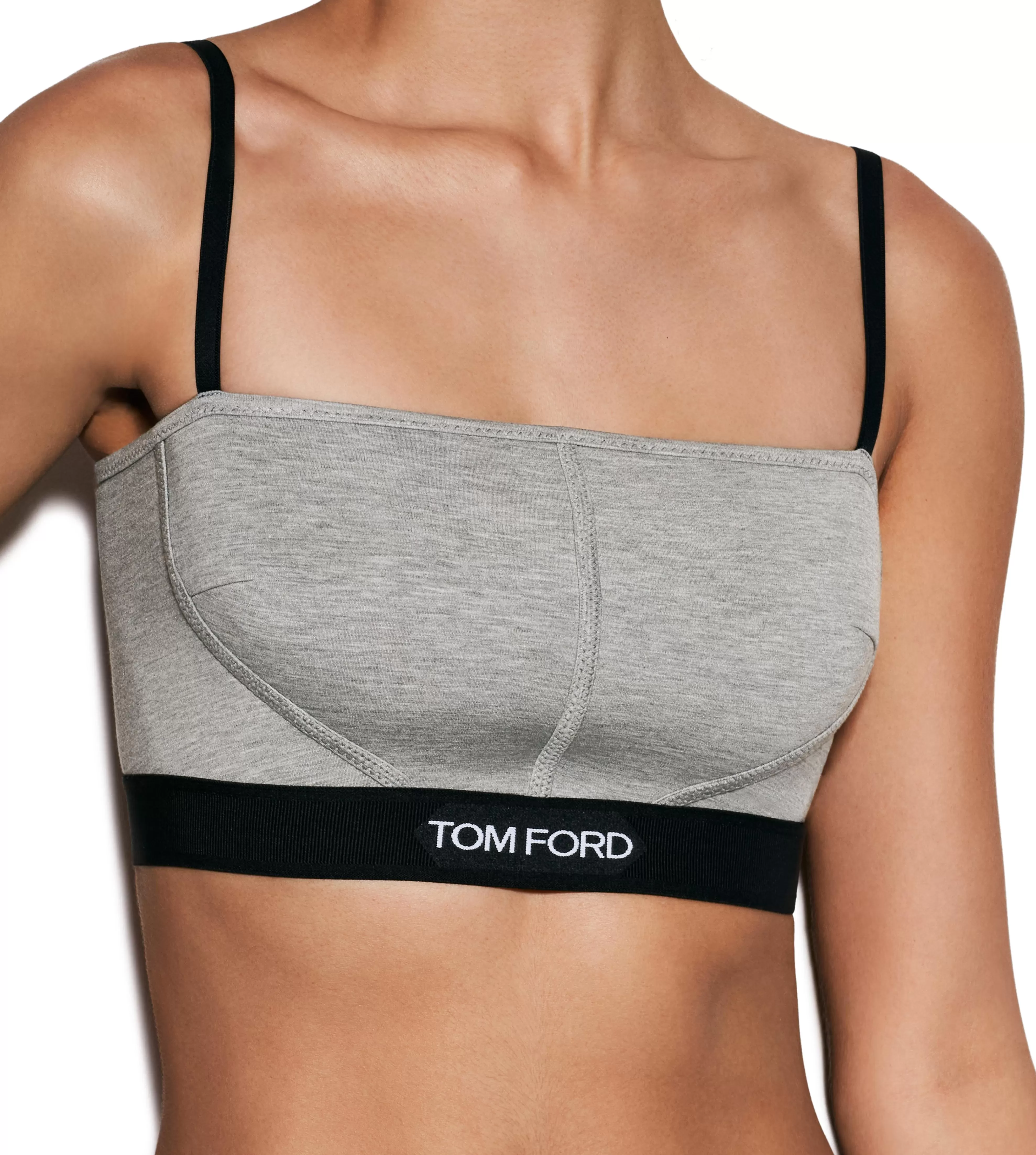 TOM FORD MODAL SIGNATURE TOP GREY MELANGE^WOMEN Bras