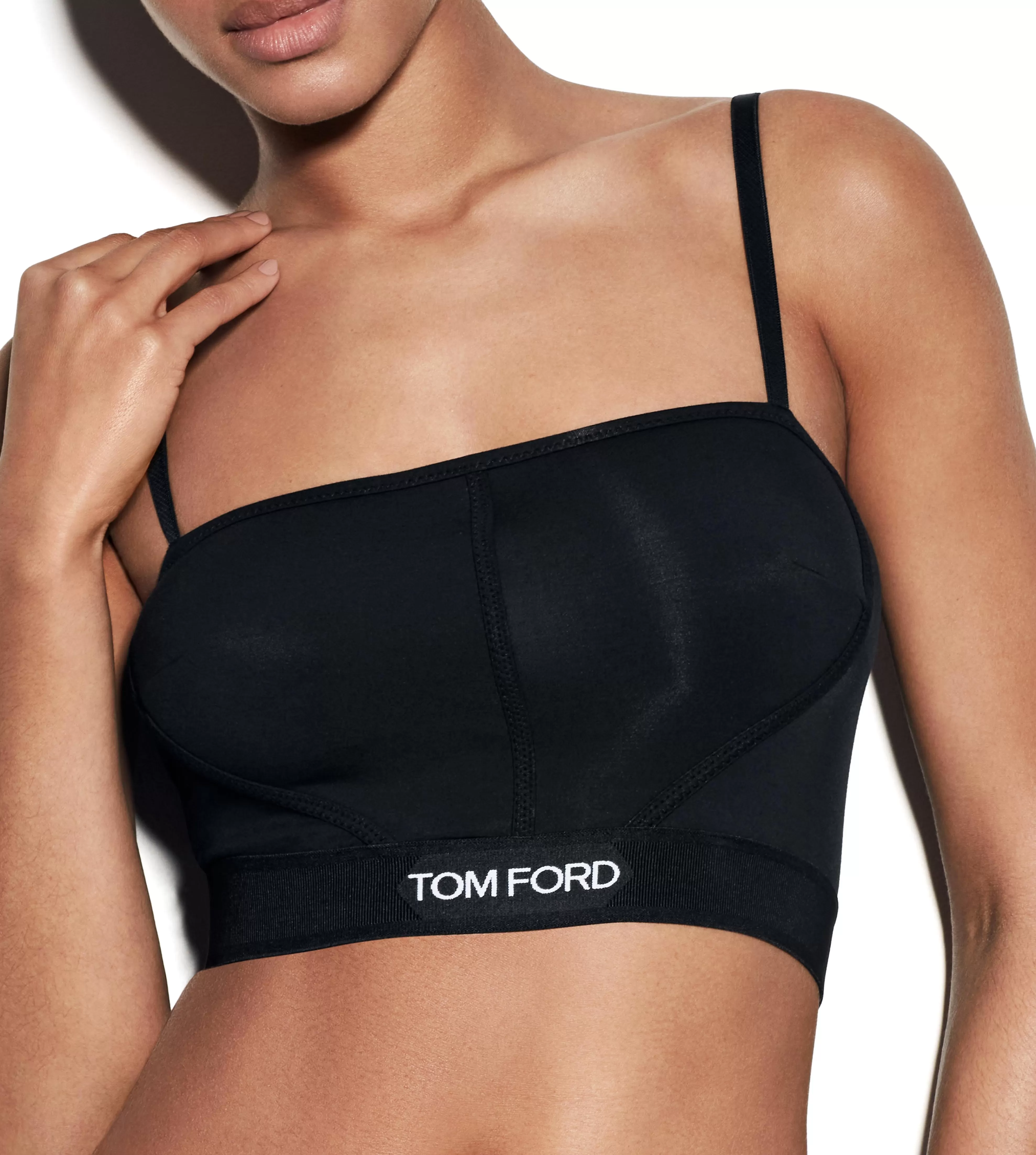 TOM FORD MODAL SIGNATURE TOP BLACK^WOMEN Bras