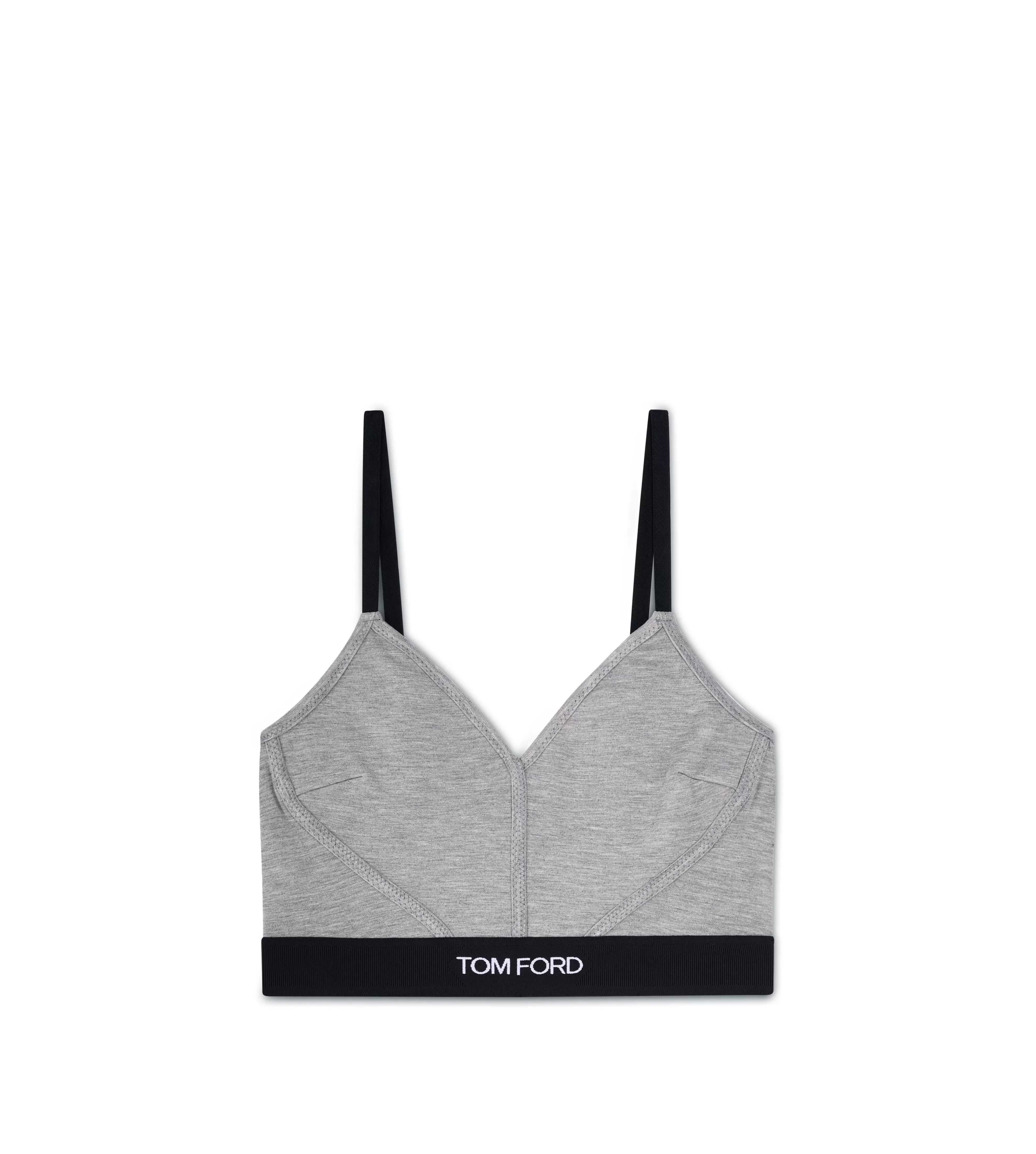 TOM FORD MODAL SIGNATURE TOP GREY MELANGE^WOMEN Bras