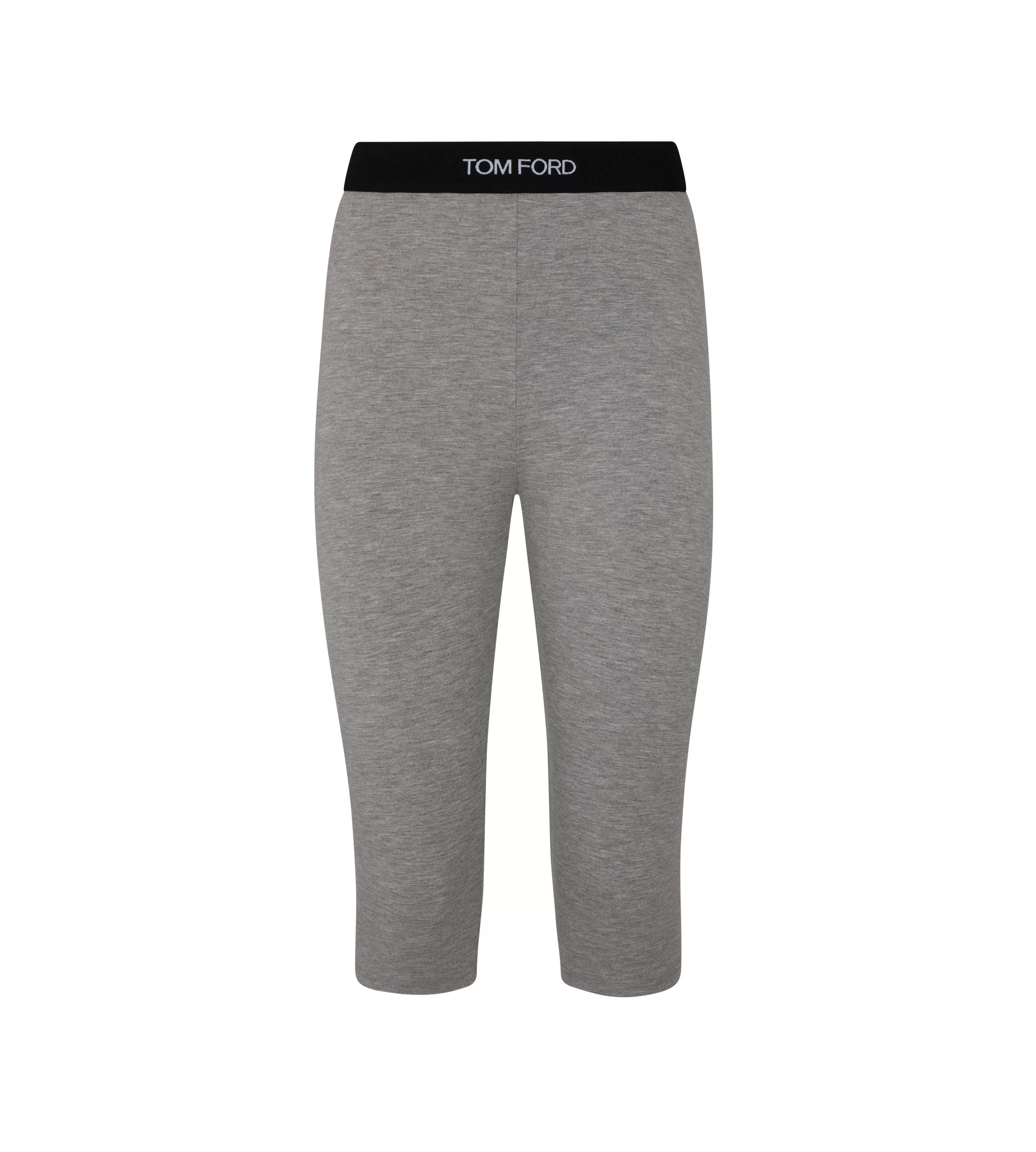 TOM FORD MODAL YOGA PANT GREY MELANGE^WOMEN Pants & Shorts