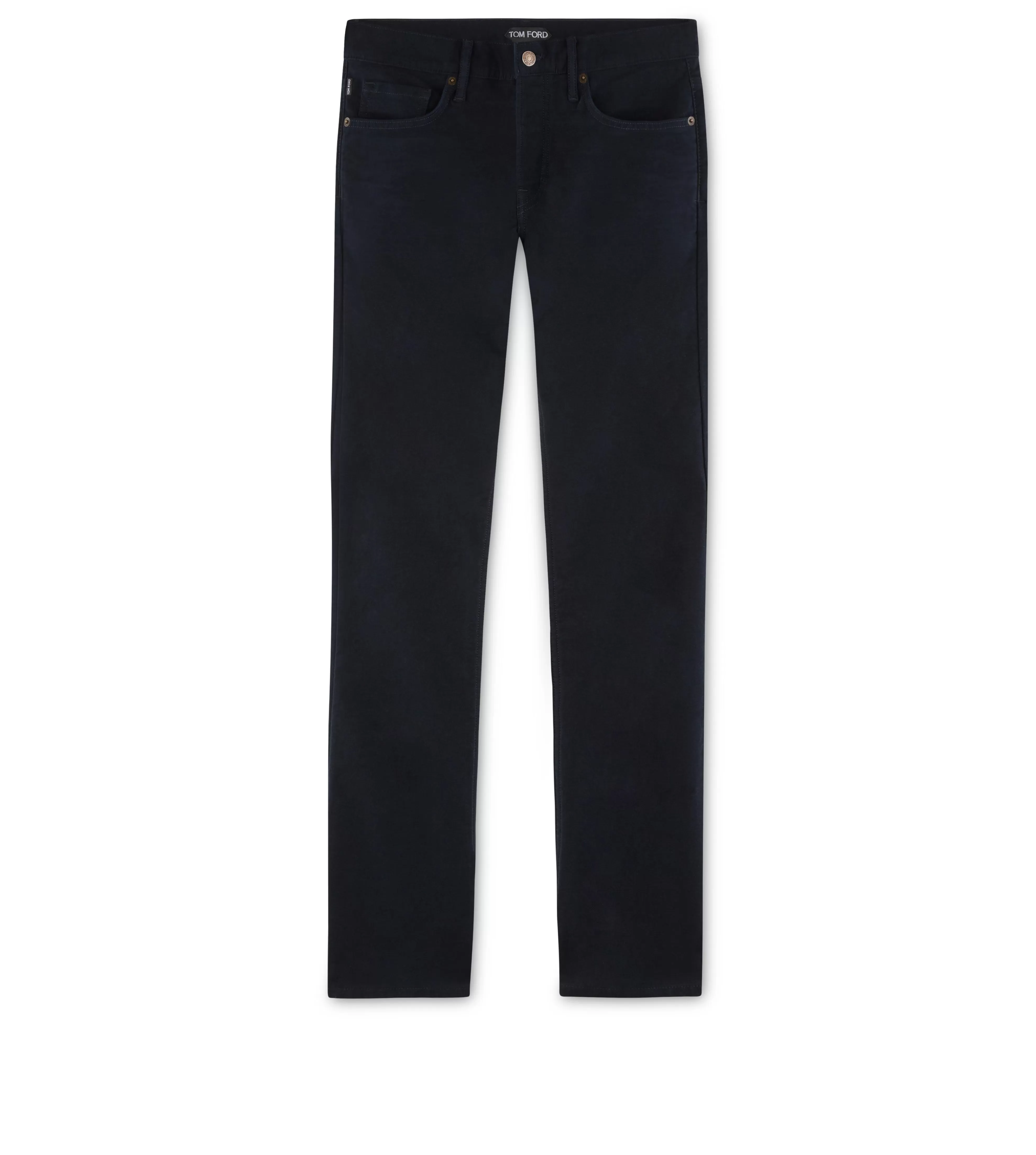 TOM FORD MOLESKIN STRETCH SLIM FIT DENIM NAVY^MEN Jeans