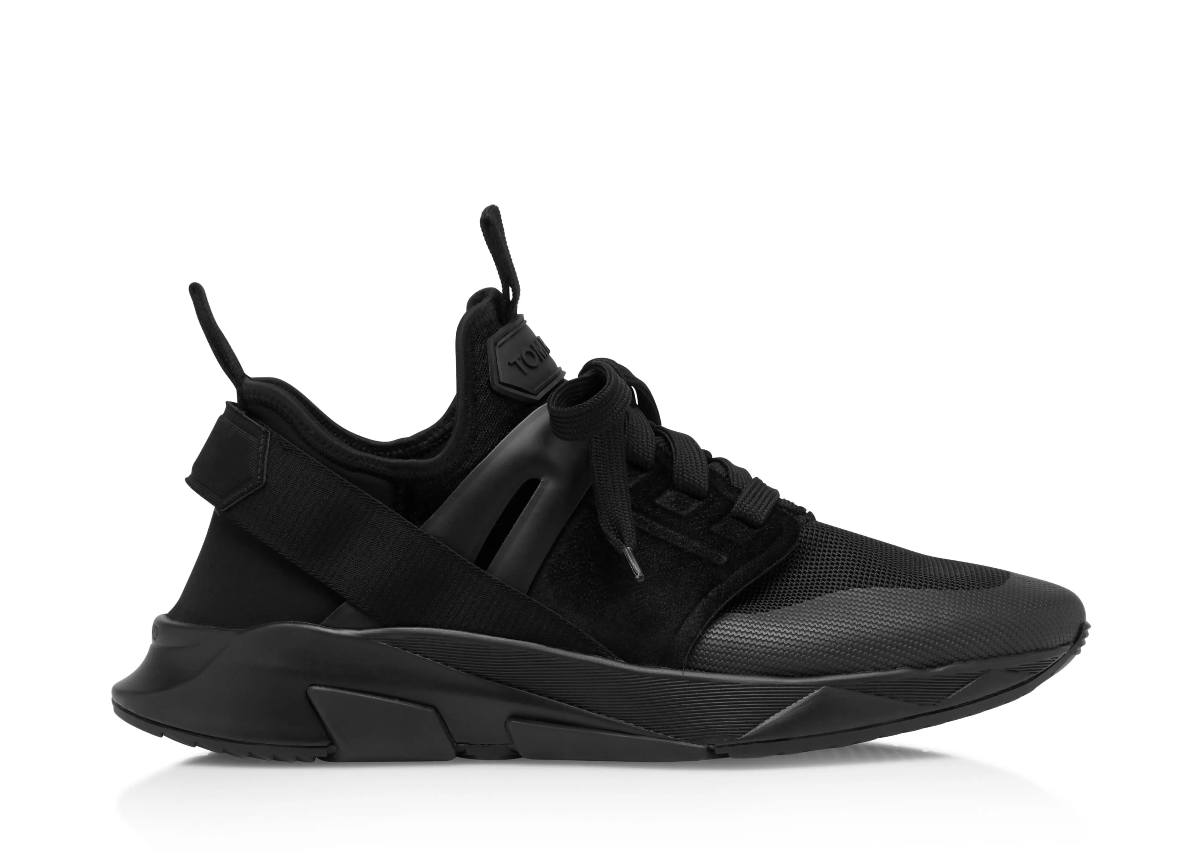 TOM FORD NEOPRENE SUEDE JAGO SNEAKER ^MEN JETSETTER EDIT