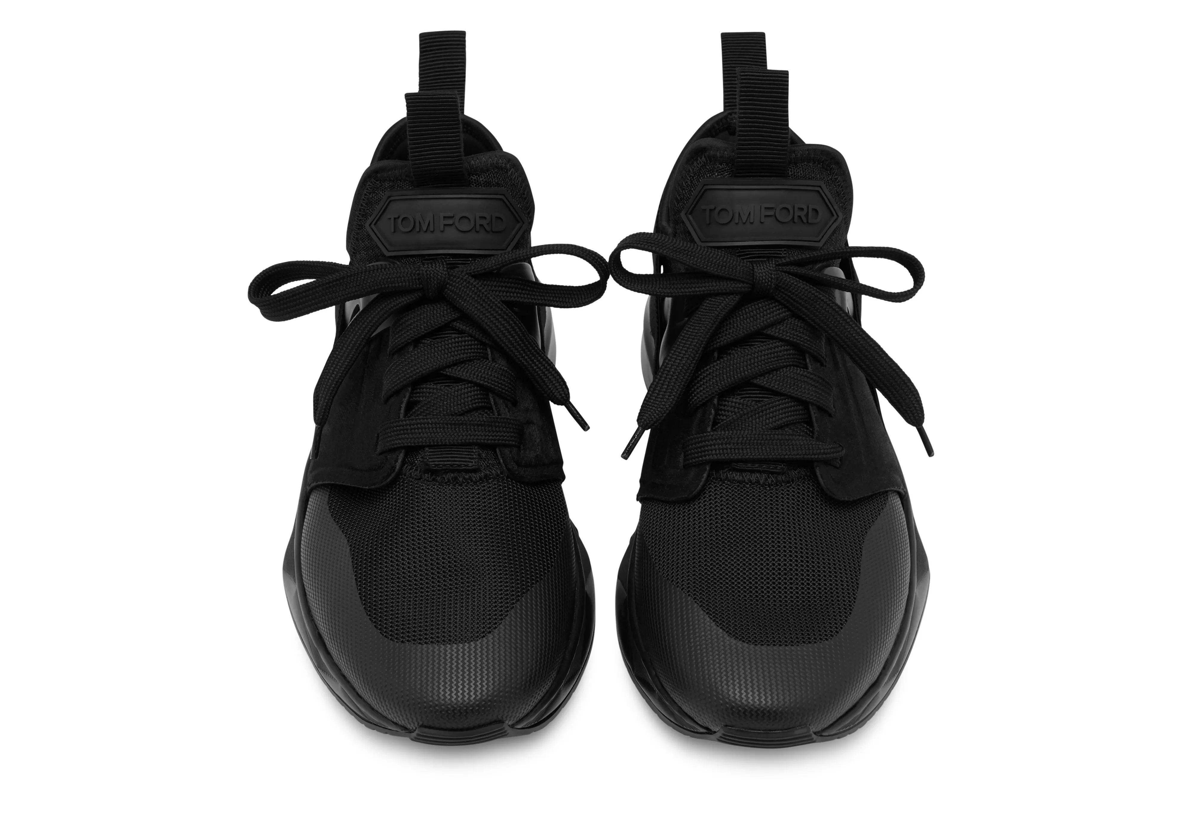 TOM FORD NEOPRENE SUEDE JAGO SNEAKER ^MEN JETSETTER EDIT